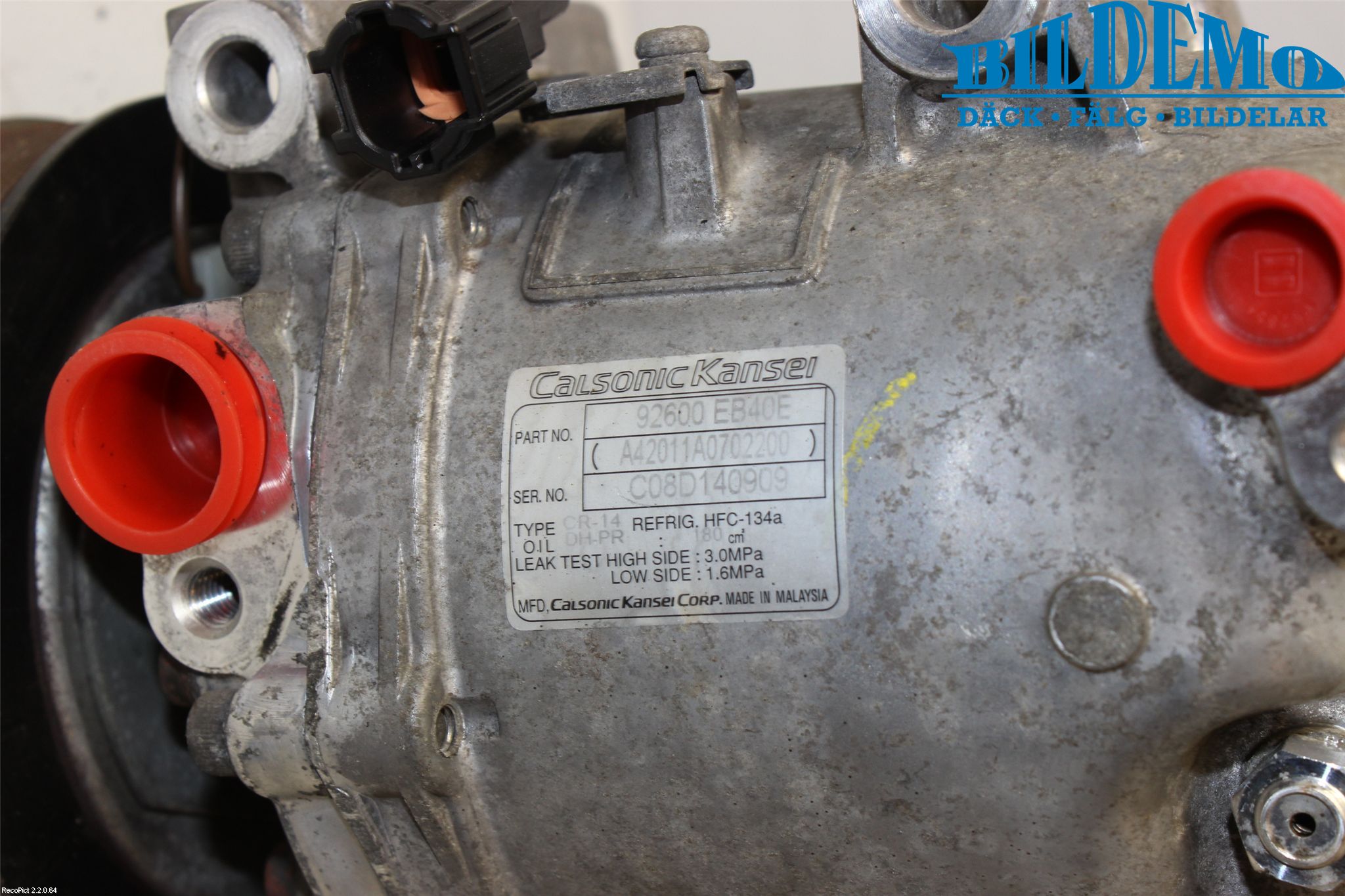 Nissan NAVARA 05-16 Ac Kompressor