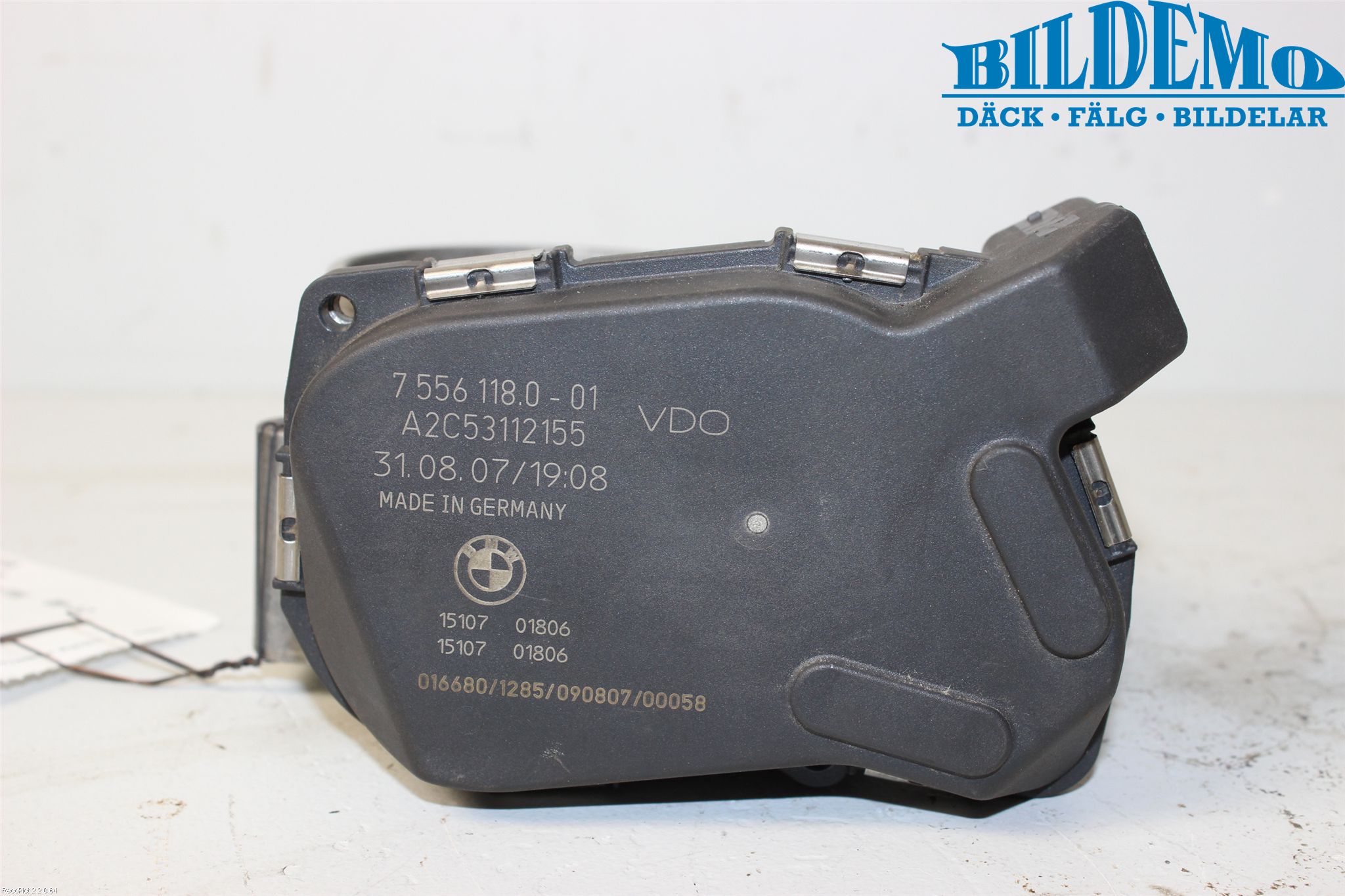 BMW 3 E90/91 SED/TOU 05-12 Injspjällhus