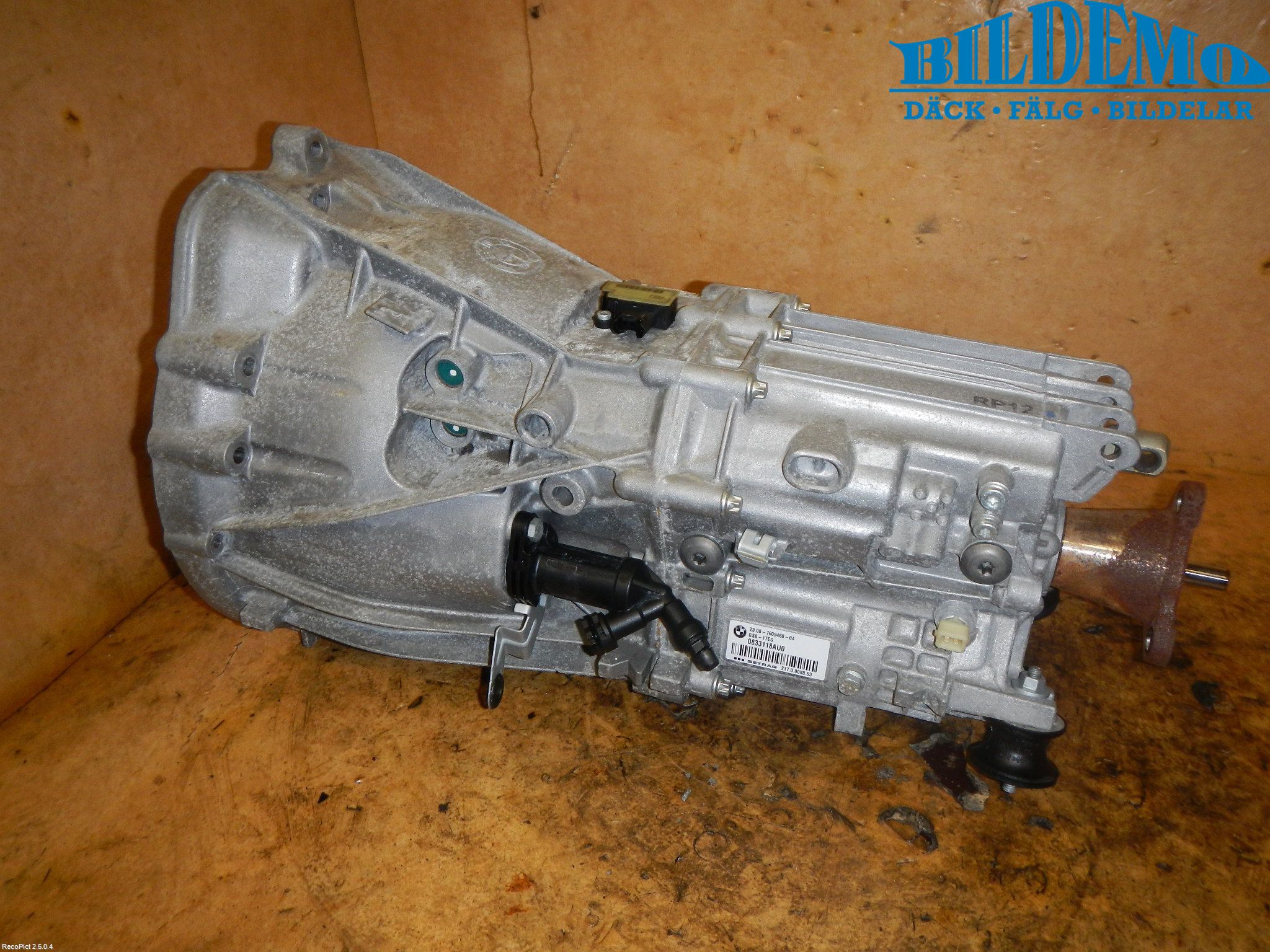 BMW Z4 E89 09-16 Växellåda Man 6 Vxl