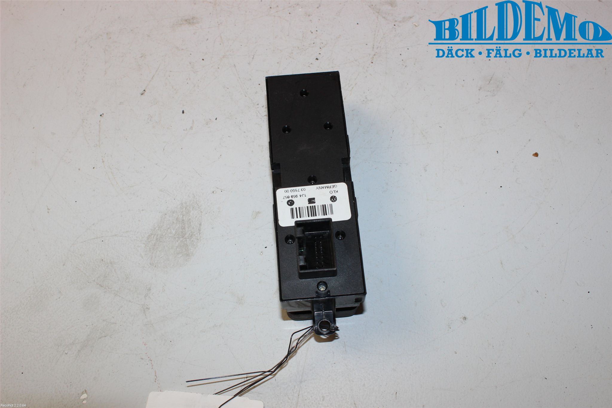 Volkswagen VW PASSAT 97-00 Strömställare Elhiss