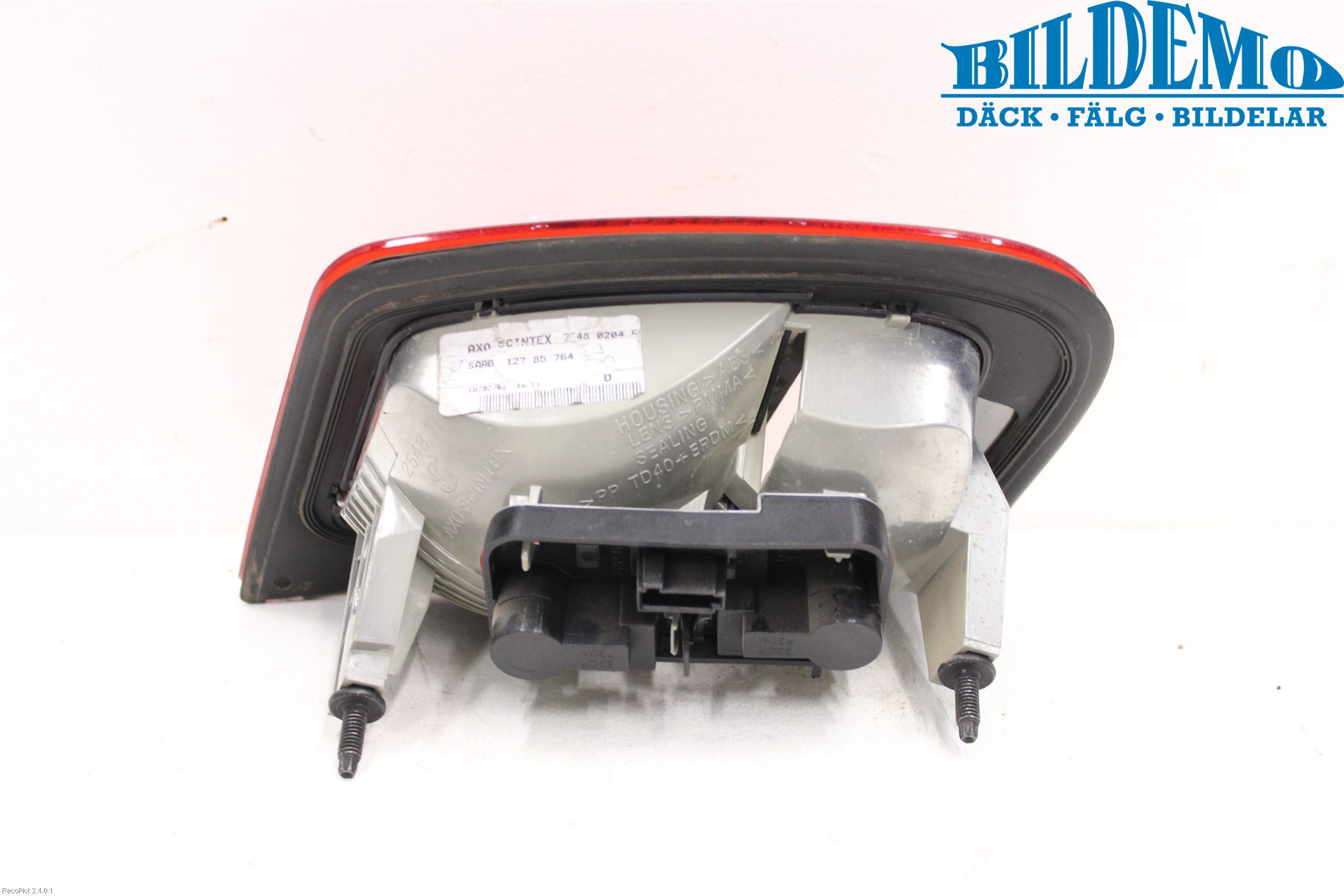 Saab 9-3 VER 2 Bakljus Lucka Hö