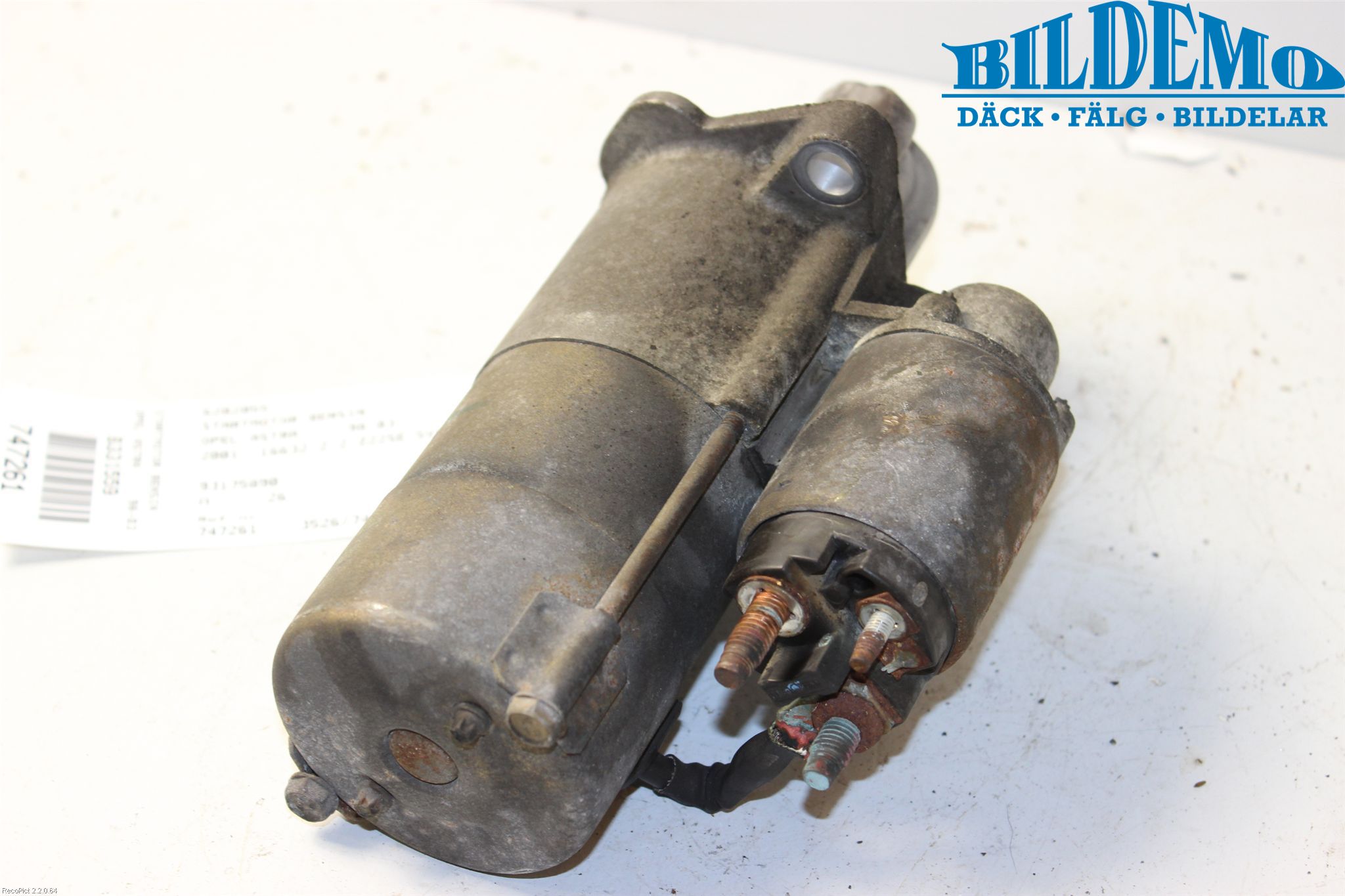 Opel ASTRA G 98-03 Startmotor