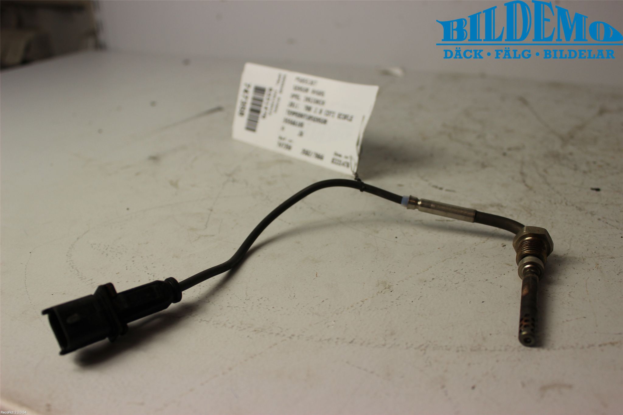 Opel INSIGNIA 09-16 Sensor Avgas