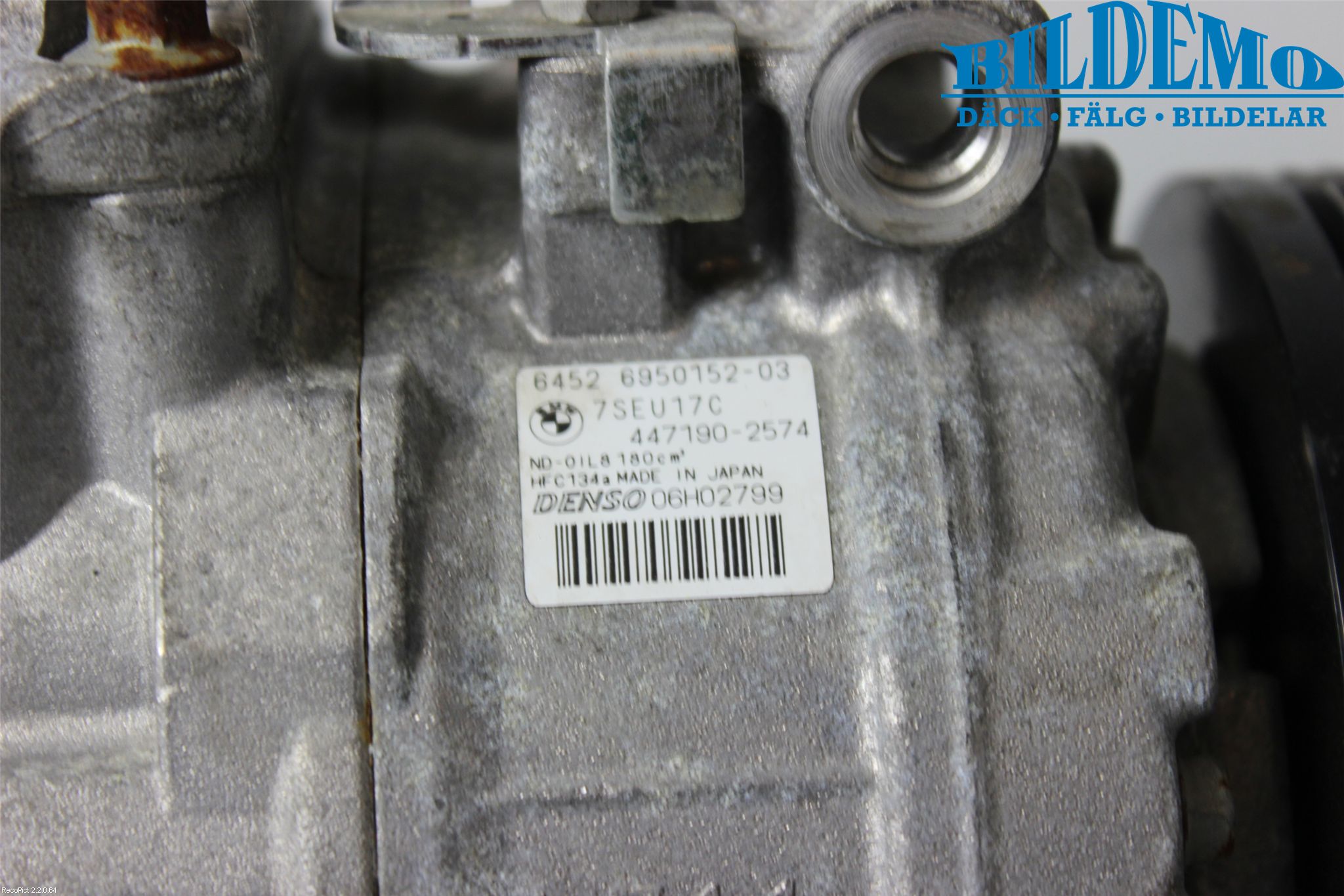 BMW 5 E60/61 Sed/Tou 02-10 Ac Kompressor