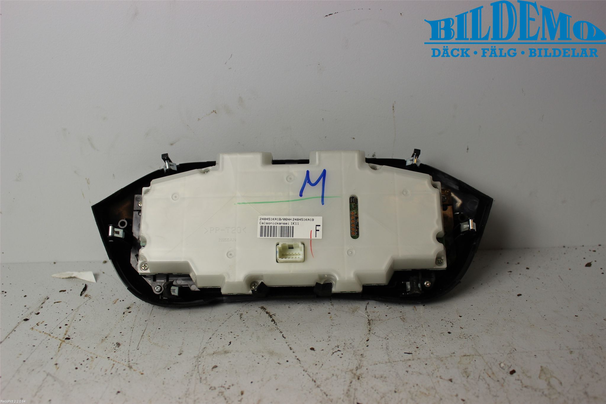 Nissan JUKE 10-14 Ac Styrenhet Ac Manöveren