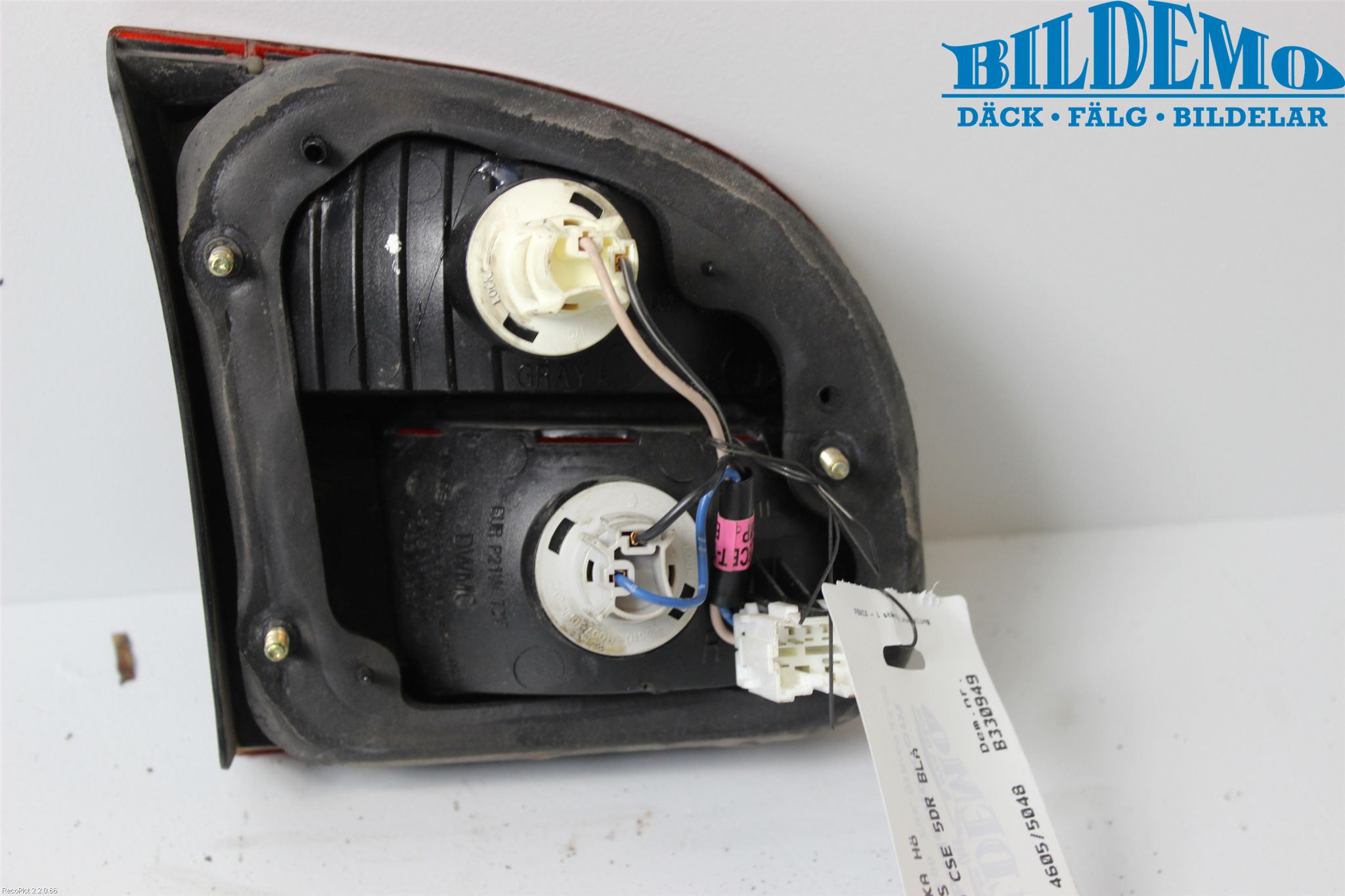 Daewoo LANOS Bakljus Lucka Hö