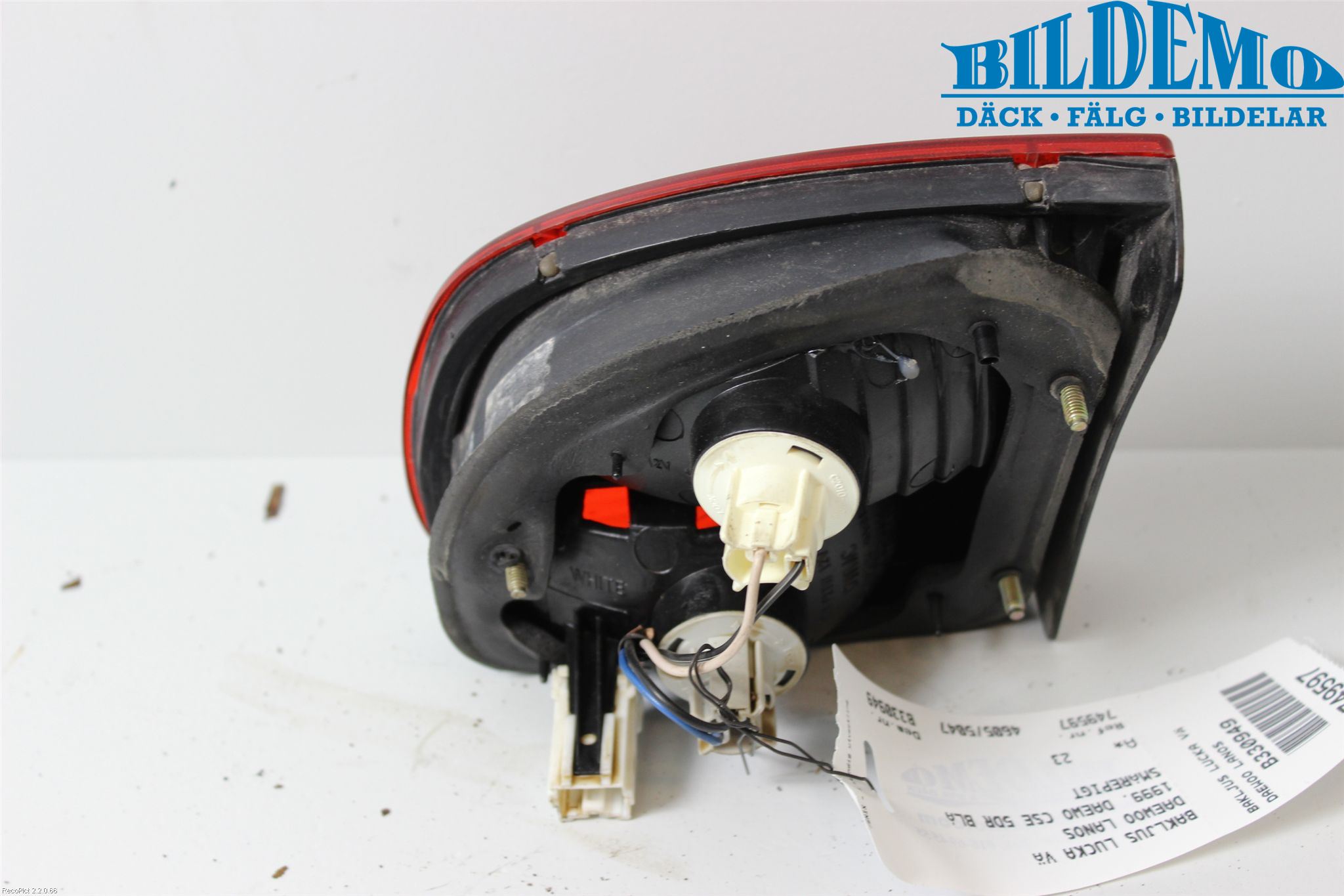 Daewoo LANOS Bakljus Lucka Vä