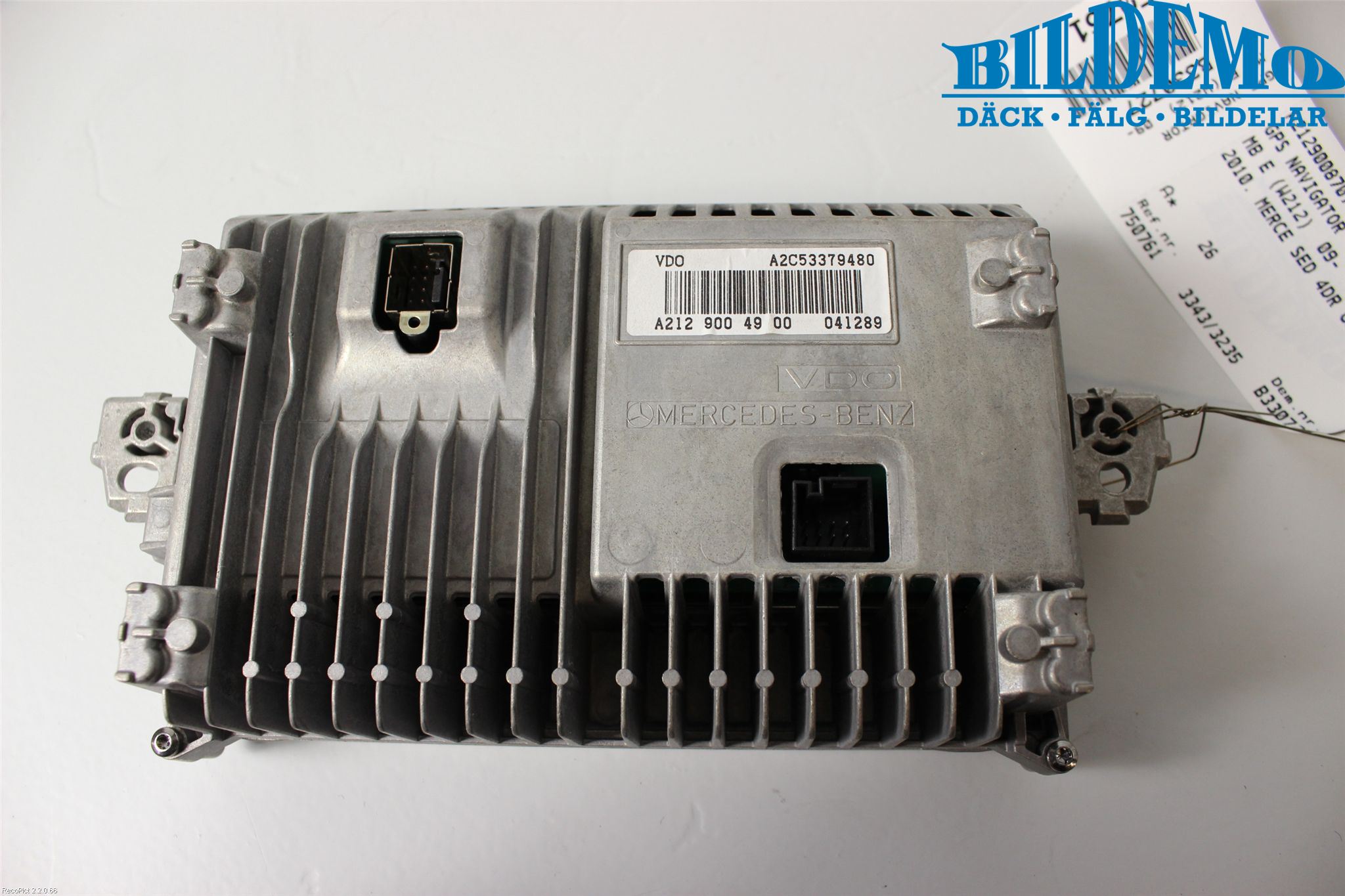 Mercedes-Benz MB E-KLASS (W212) 09-16 Gps Navigator