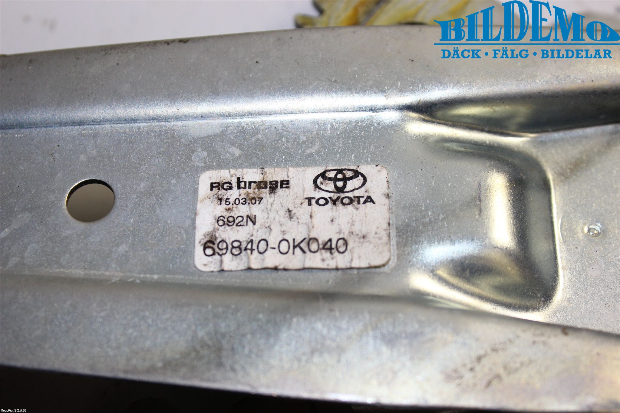 Toyota HILUX 05-16 Fönsterhiss El Kompl