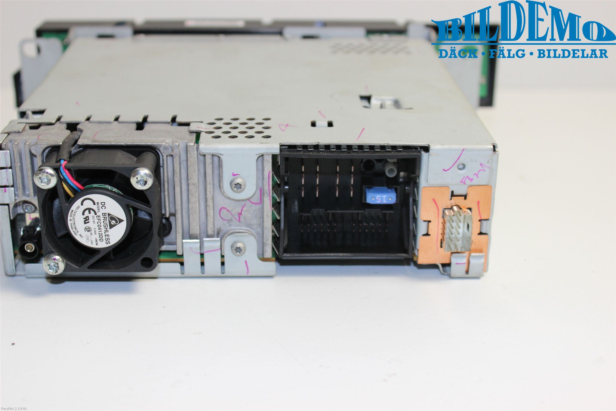 BMW 5 E60/61 Sed/Tou 02-10 Cd Radio - Multimediapanel