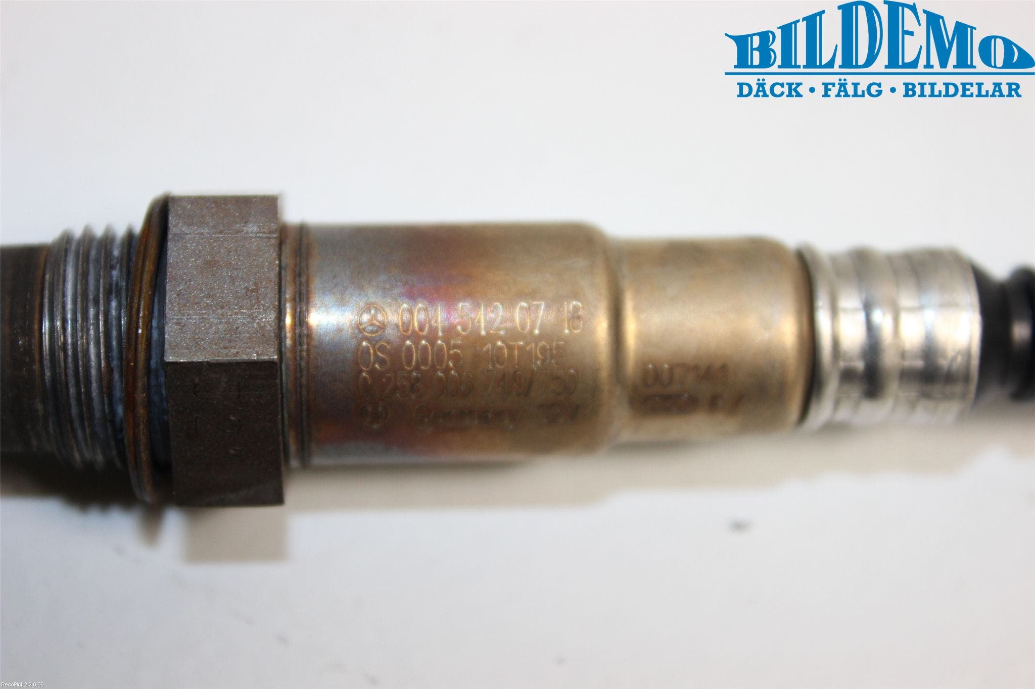 Mercedes-Benz MB B-KLASS (W245) 05-12 Injlambdasond