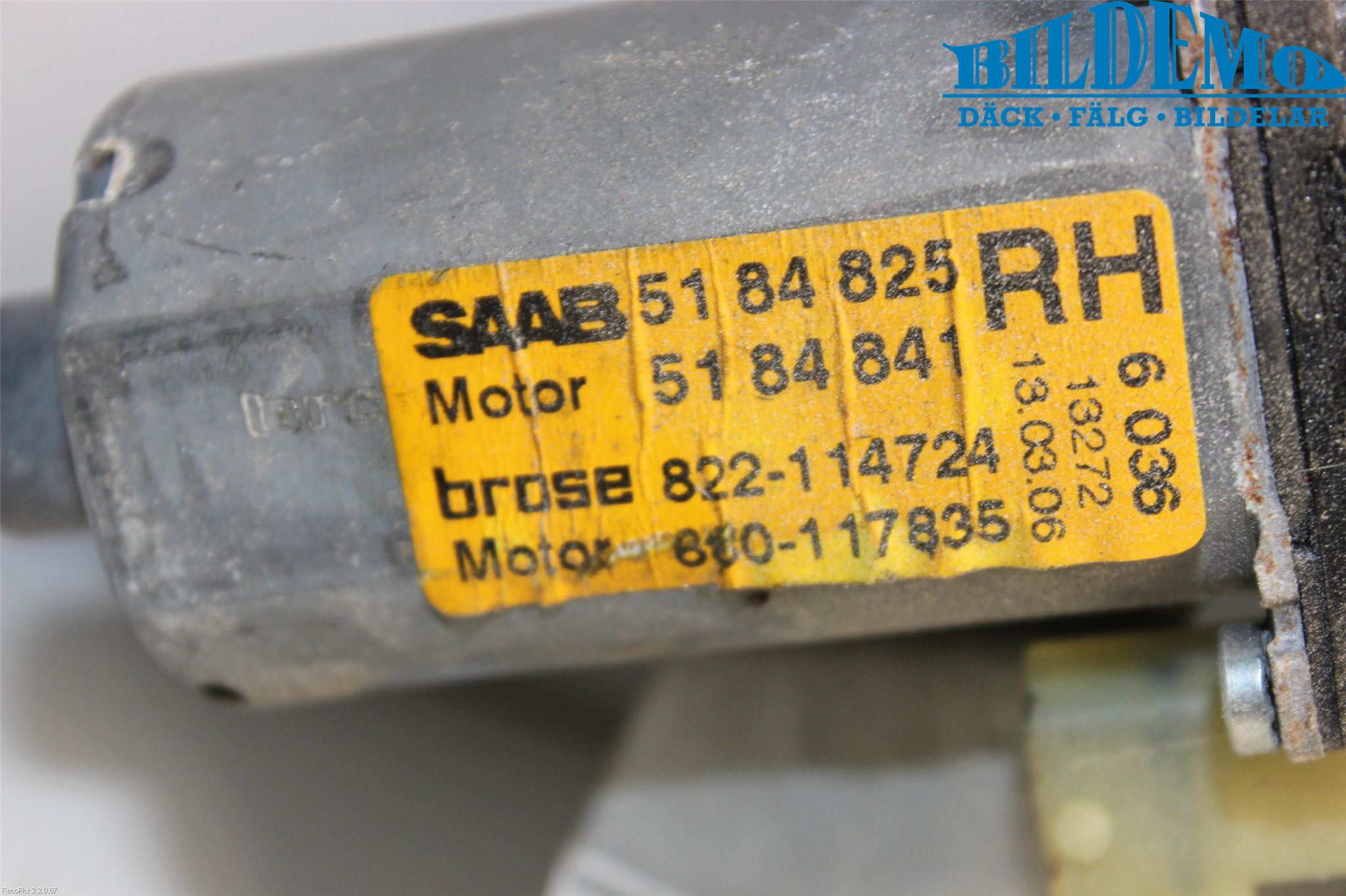 Saab 9-5     06-10 Fönsterhiss El Kompl