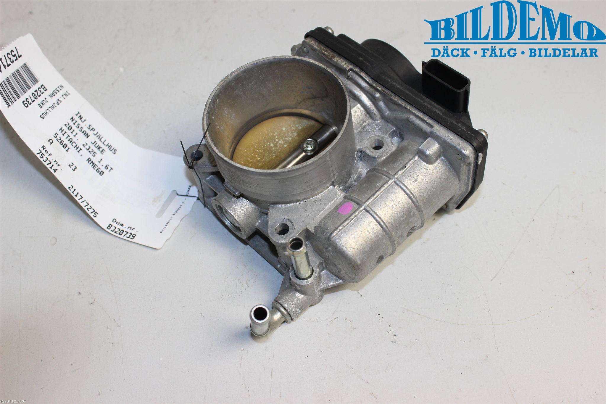 Nissan JUKE 10-14 Injspjällhus