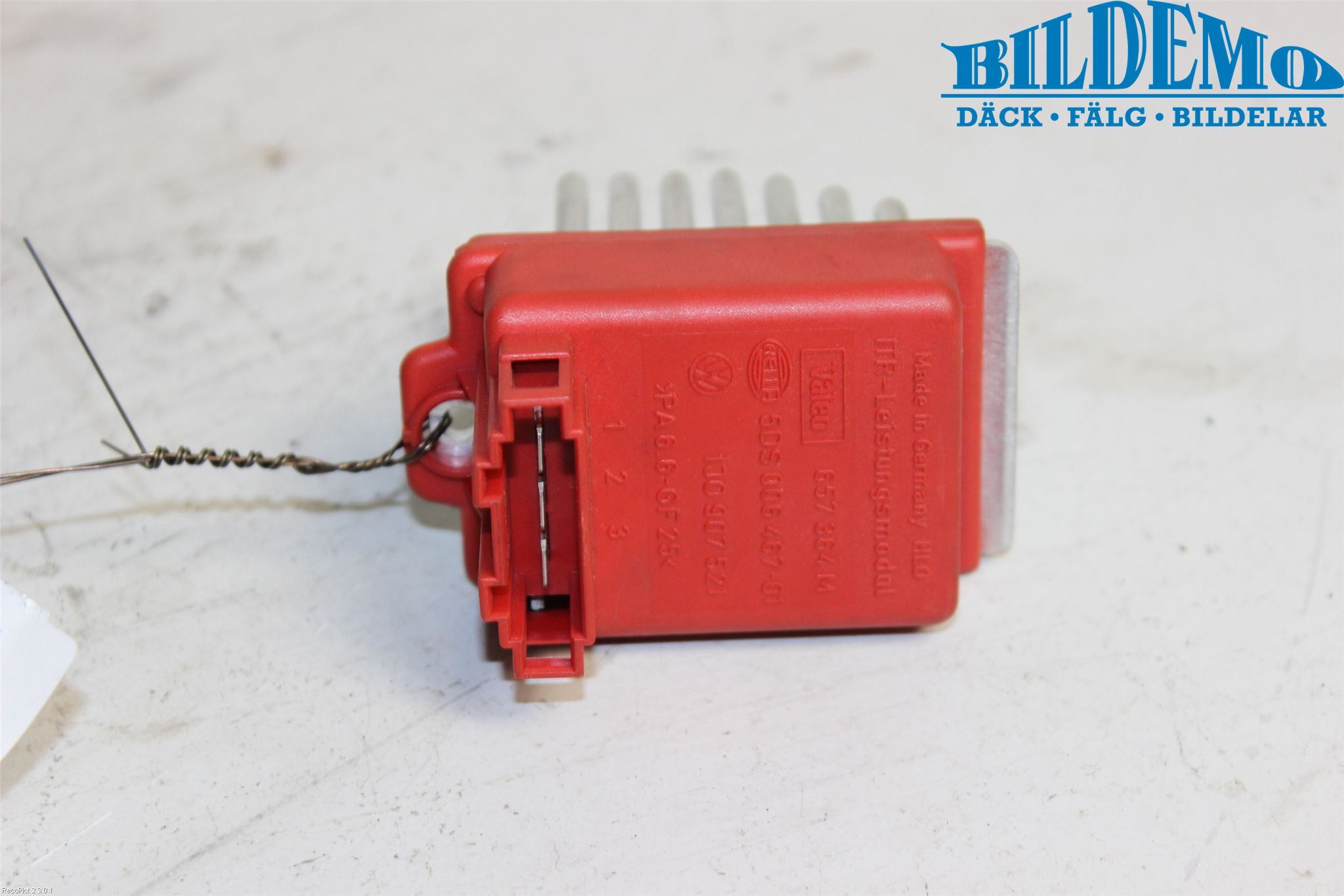 Audi A3/S3     96-03 Värmefläktsmotstånd