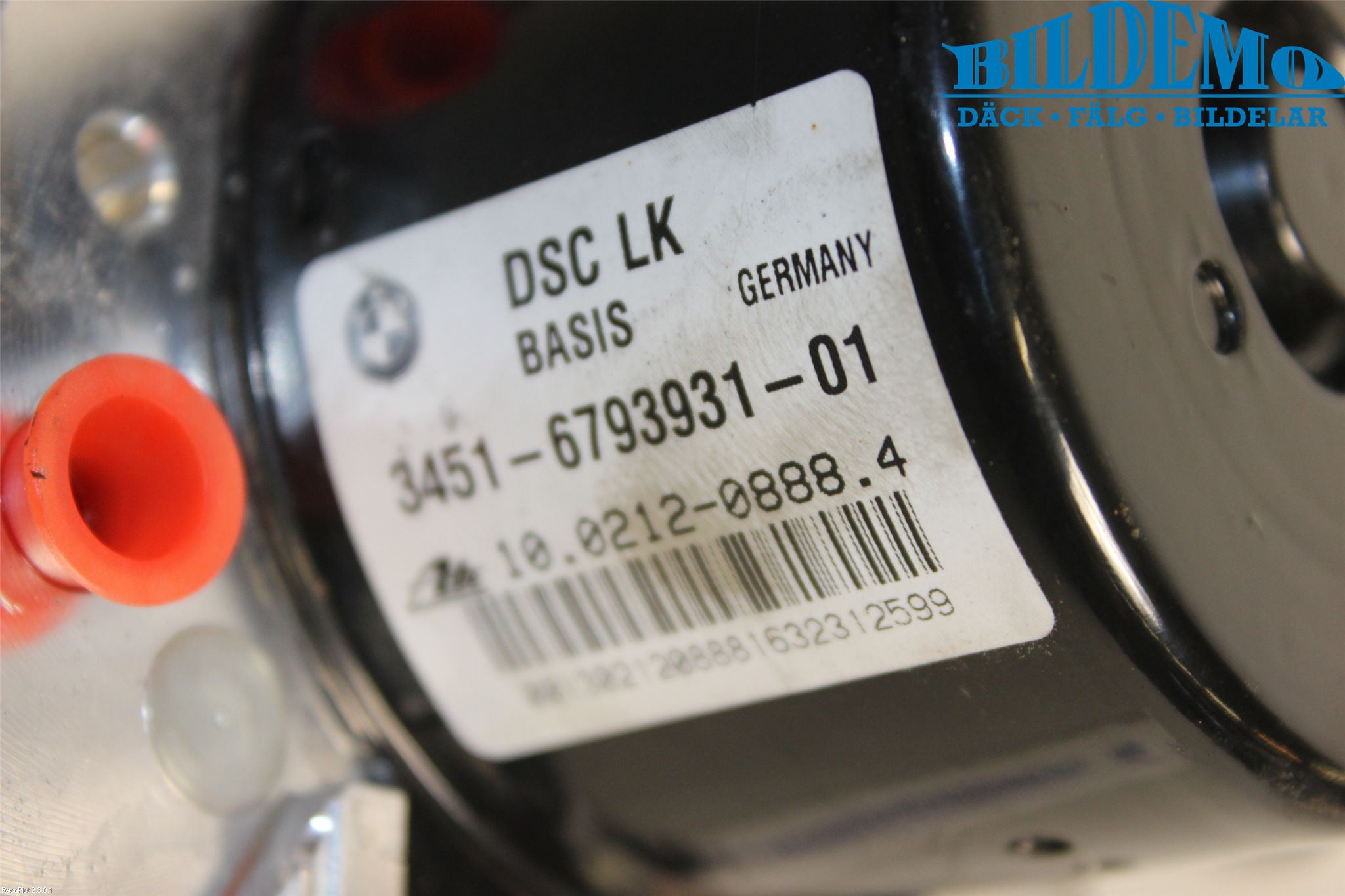 BMW 3 F30/F31/F80 12-19 Abs Hydraulaggregat