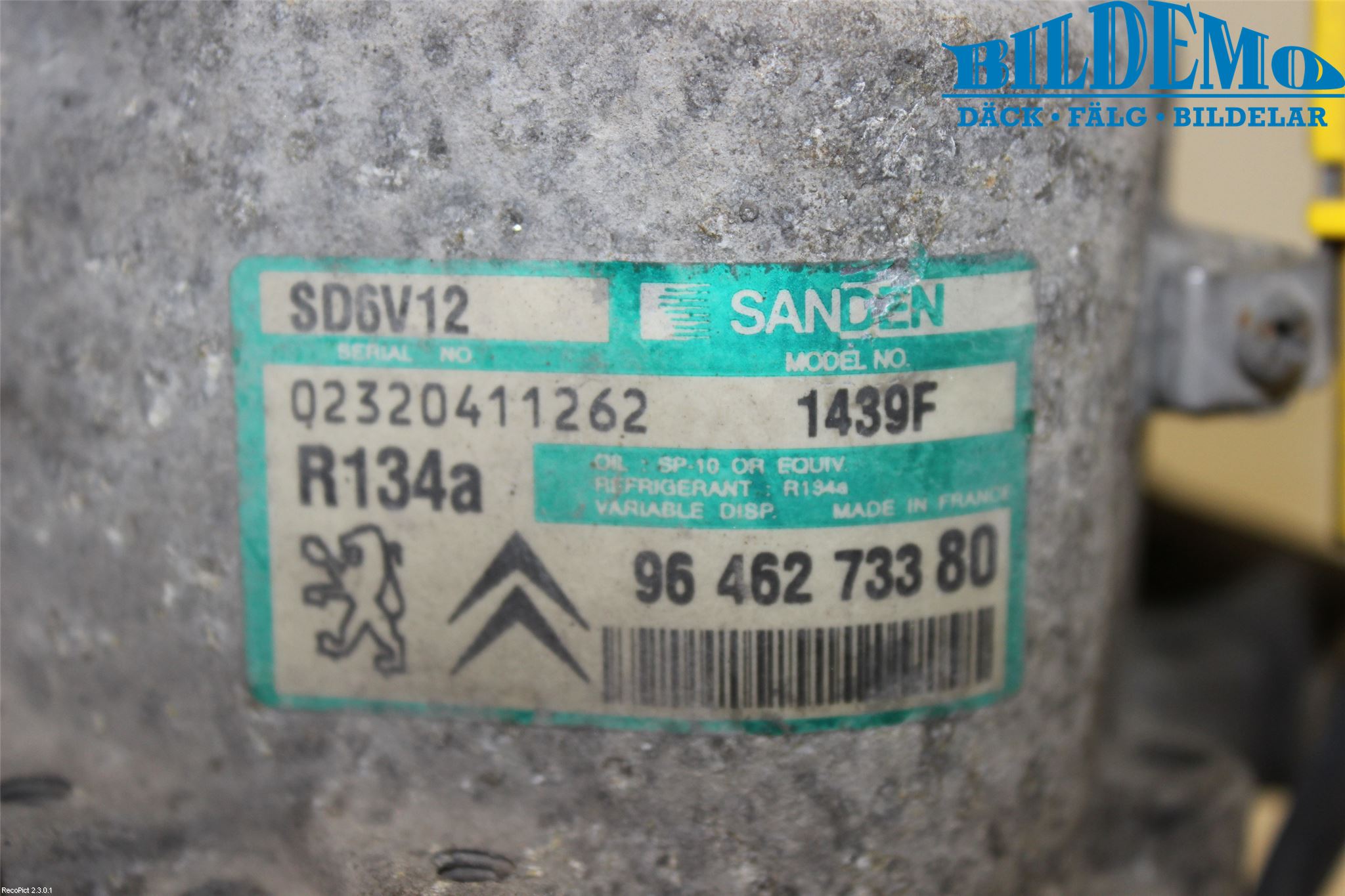 Citroen C3 -04 Ac Kompressor