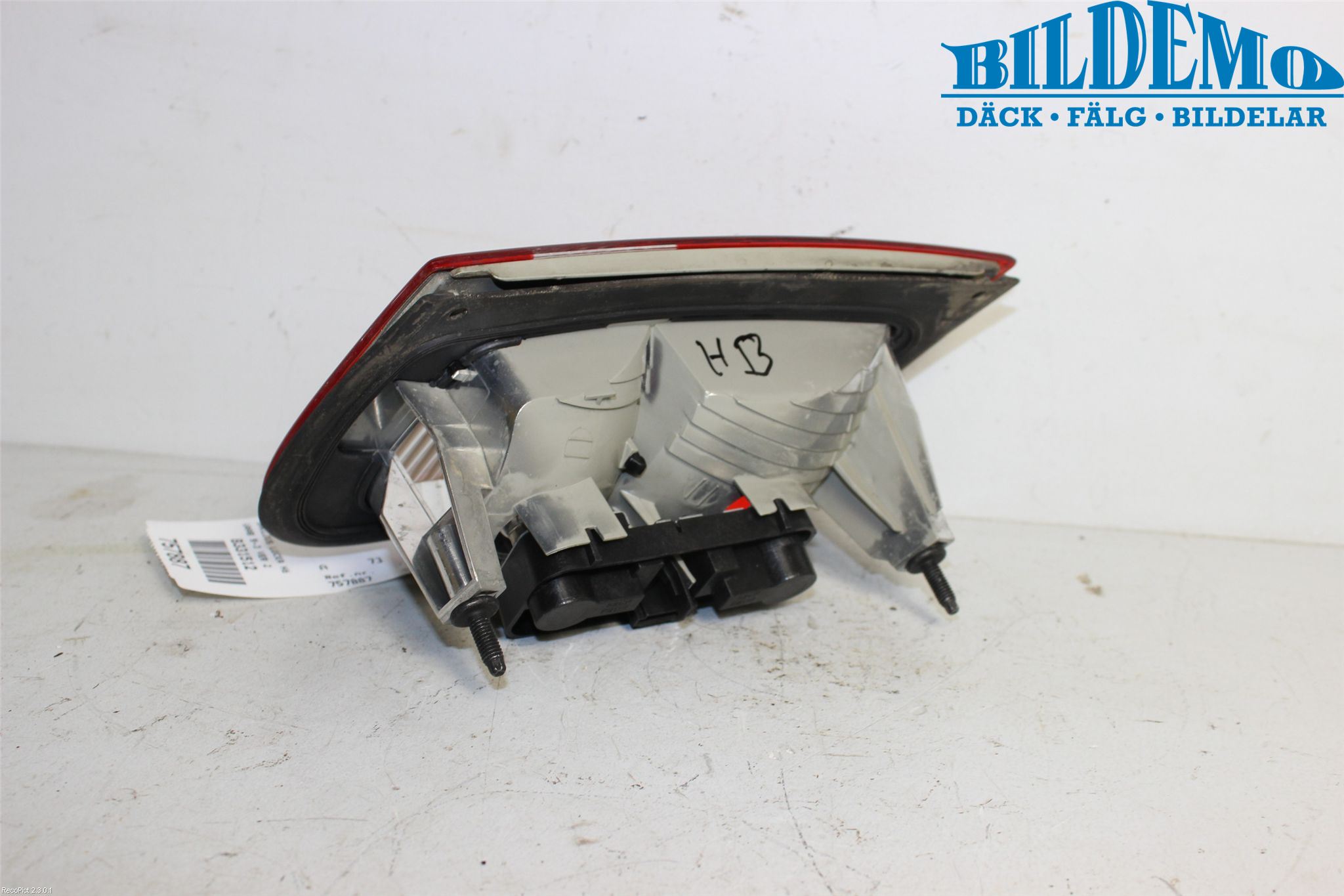 Saab 9-3 VER 2 Bakljus Lucka Hö