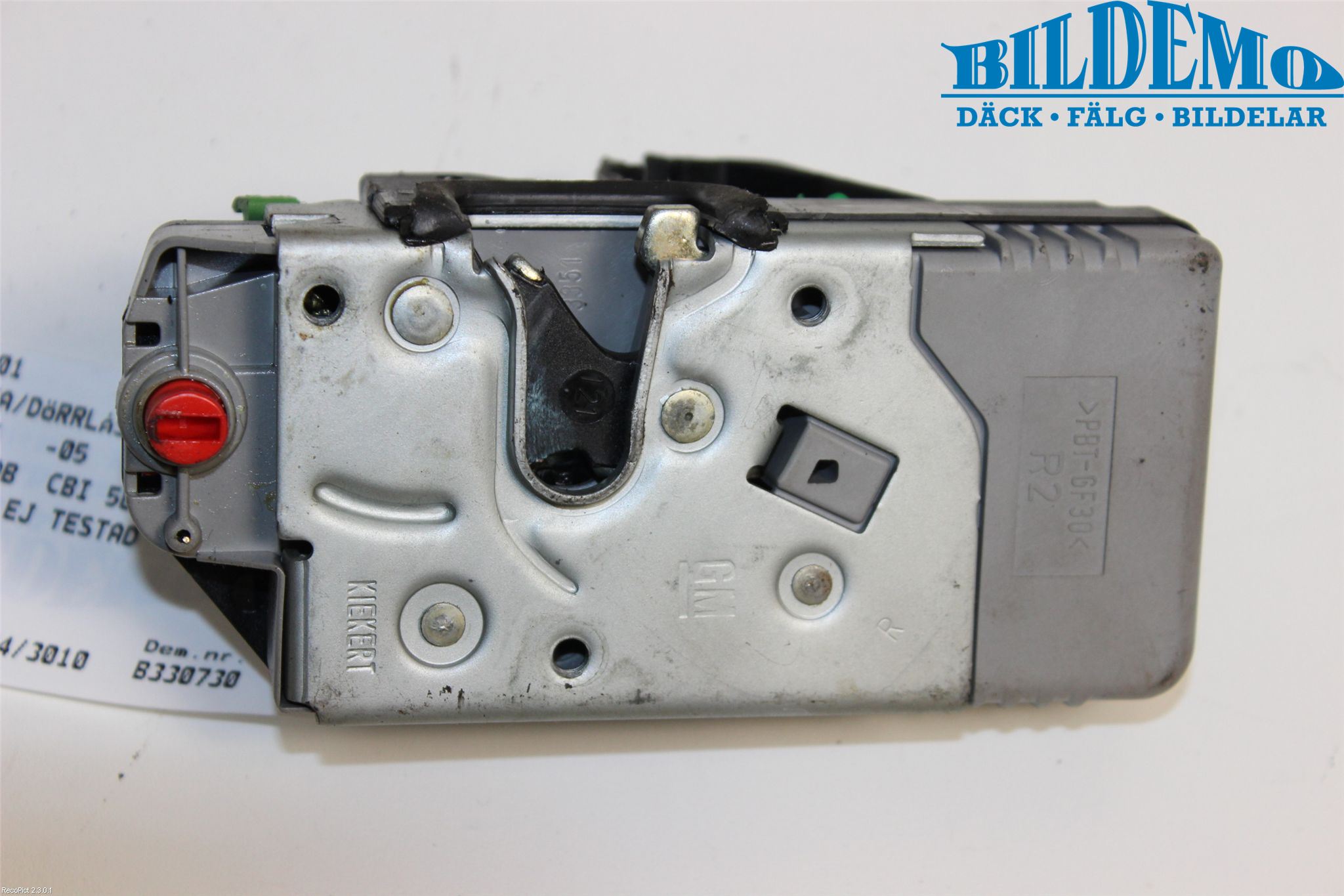 Saab 9-5 -05 Låskista-Dörrlås