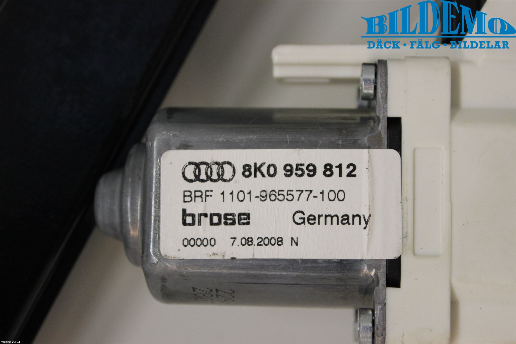Audi A4/S4 08-11 Fönsterhiss El Kompl