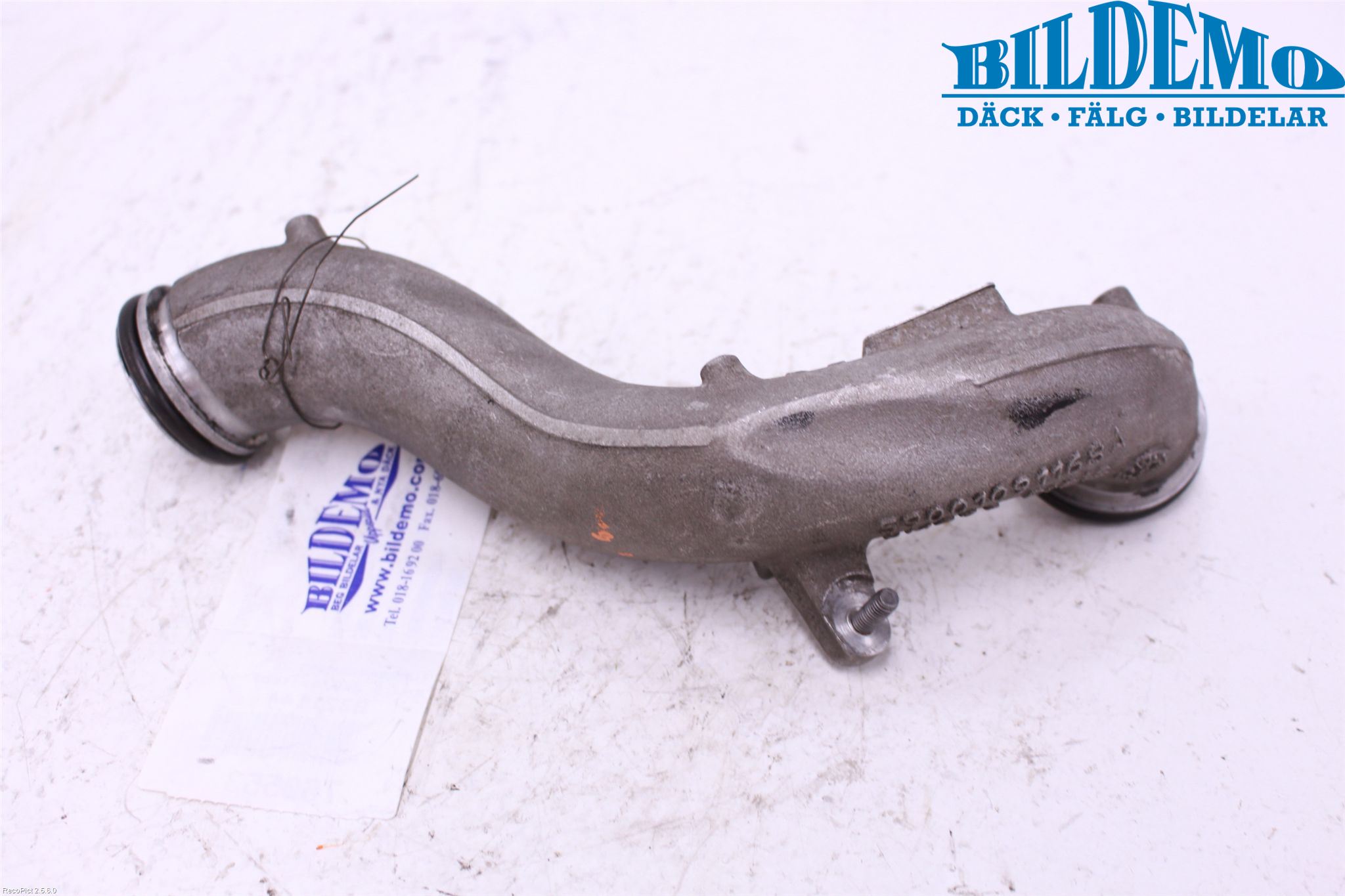 BMW 5 E60/61 Sed/Tou 02-10 Laddluft-Intercoolerrör