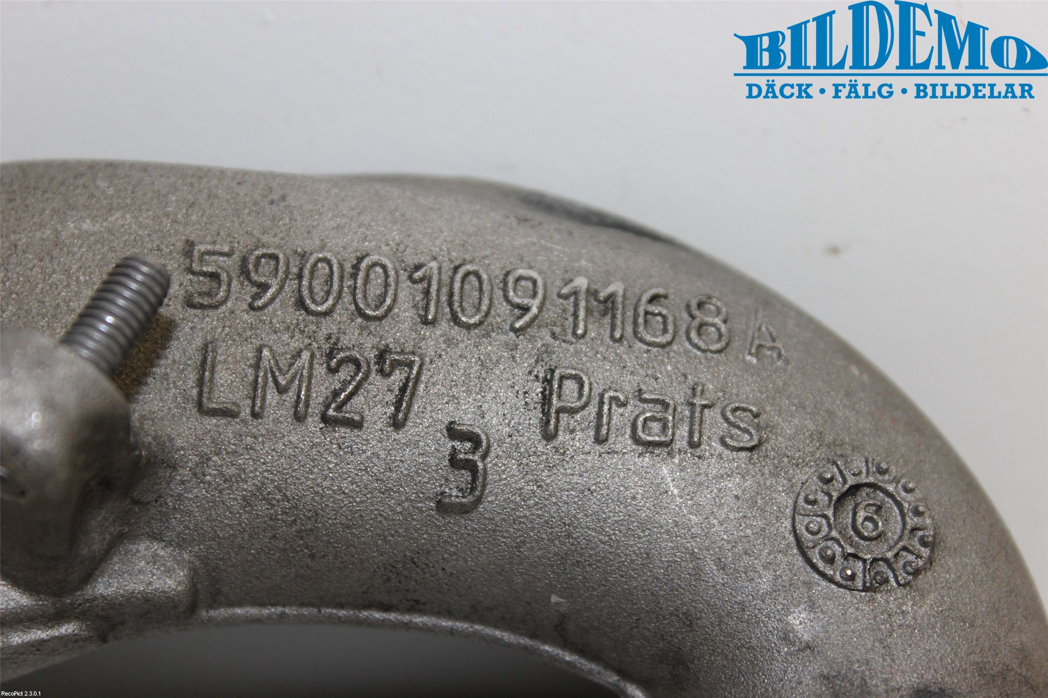 BMW 5 E60/61 Sed/Tou 02-10 Laddluft-Intercoolerrör