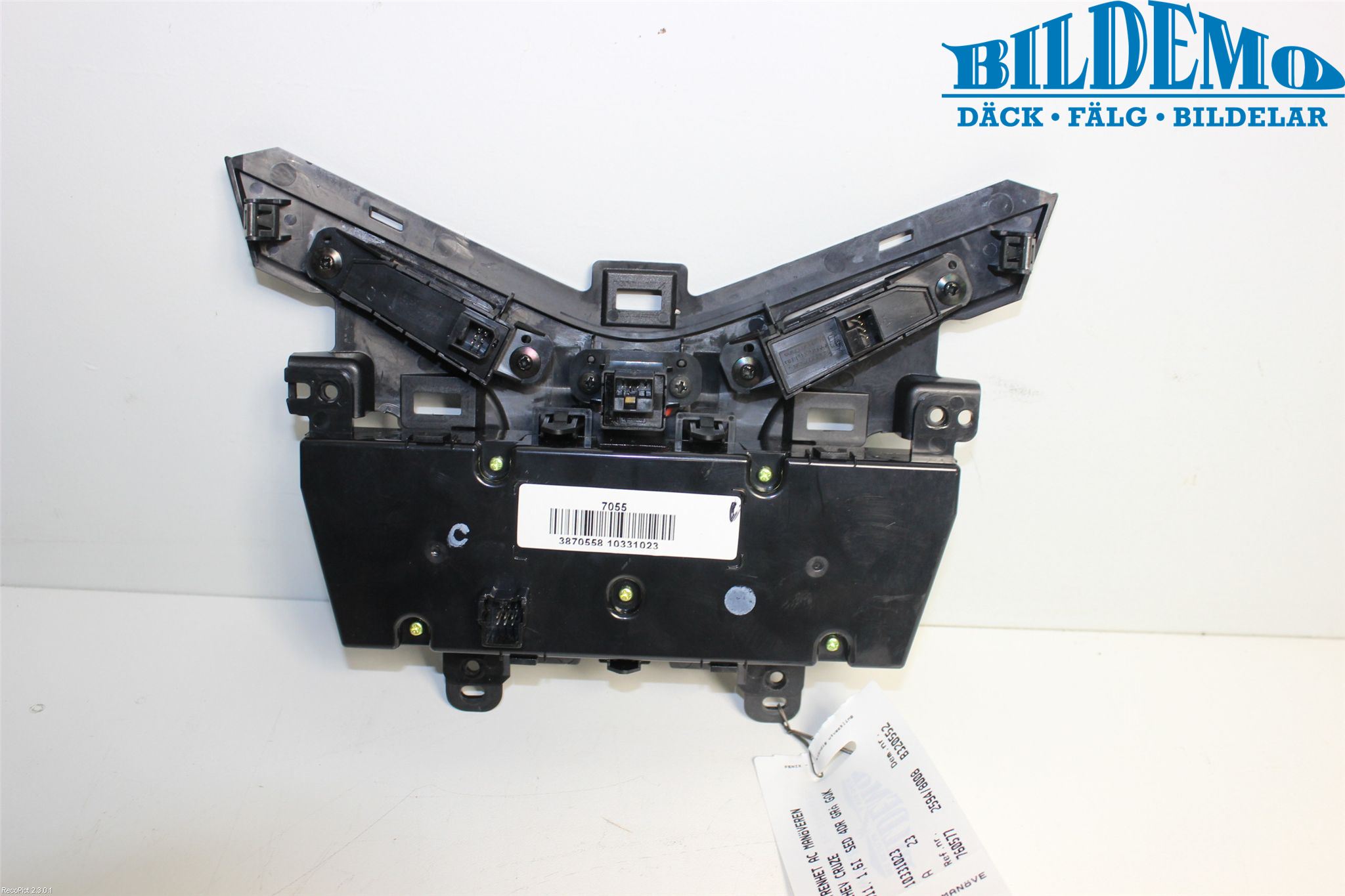 GM CHEVROLET CRUZE Ac Styrenhet Ac Manöveren