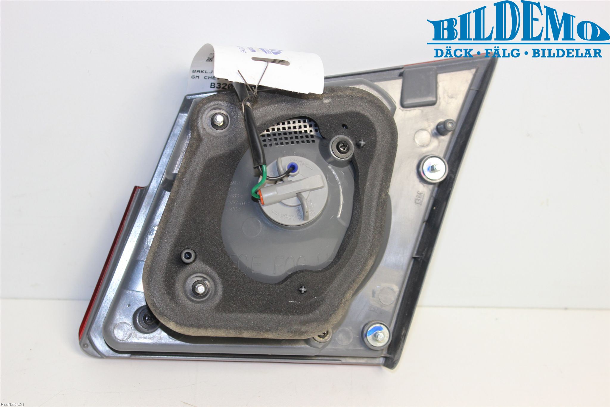 GM CHEVROLET CRUZE Bakljus Lucka Vä