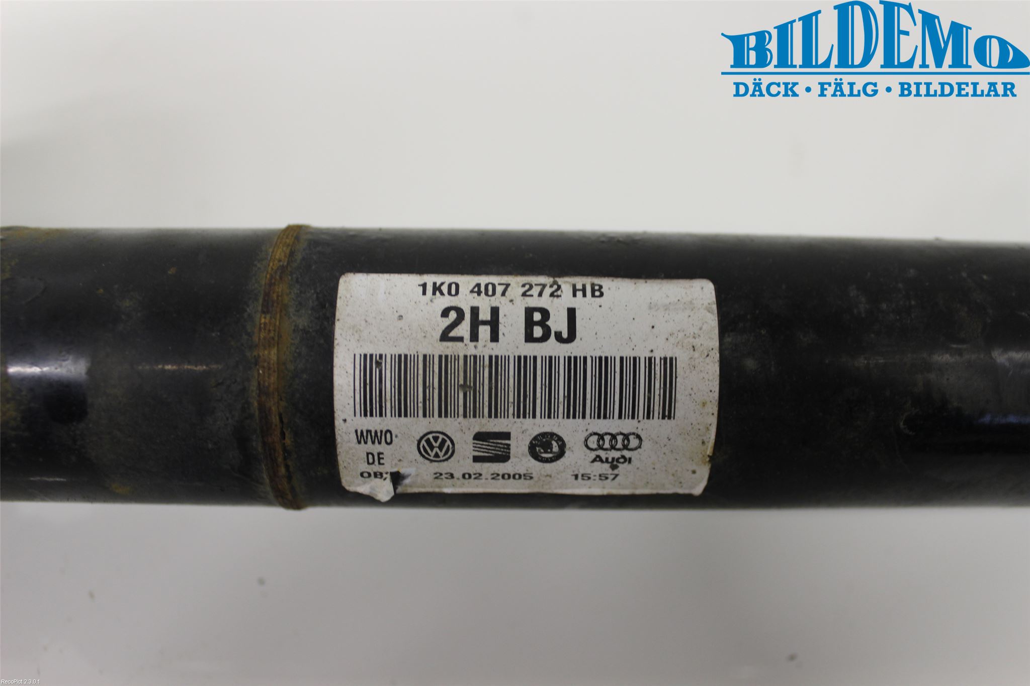 Volkswagen VW GOLF PLUS/CROSS GOLF 04-14 Drivaxel Fram Höger