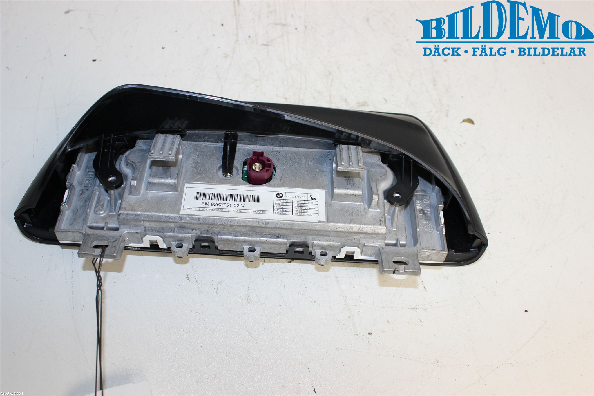 BMW 1 F20/F21 11-19 Färddator