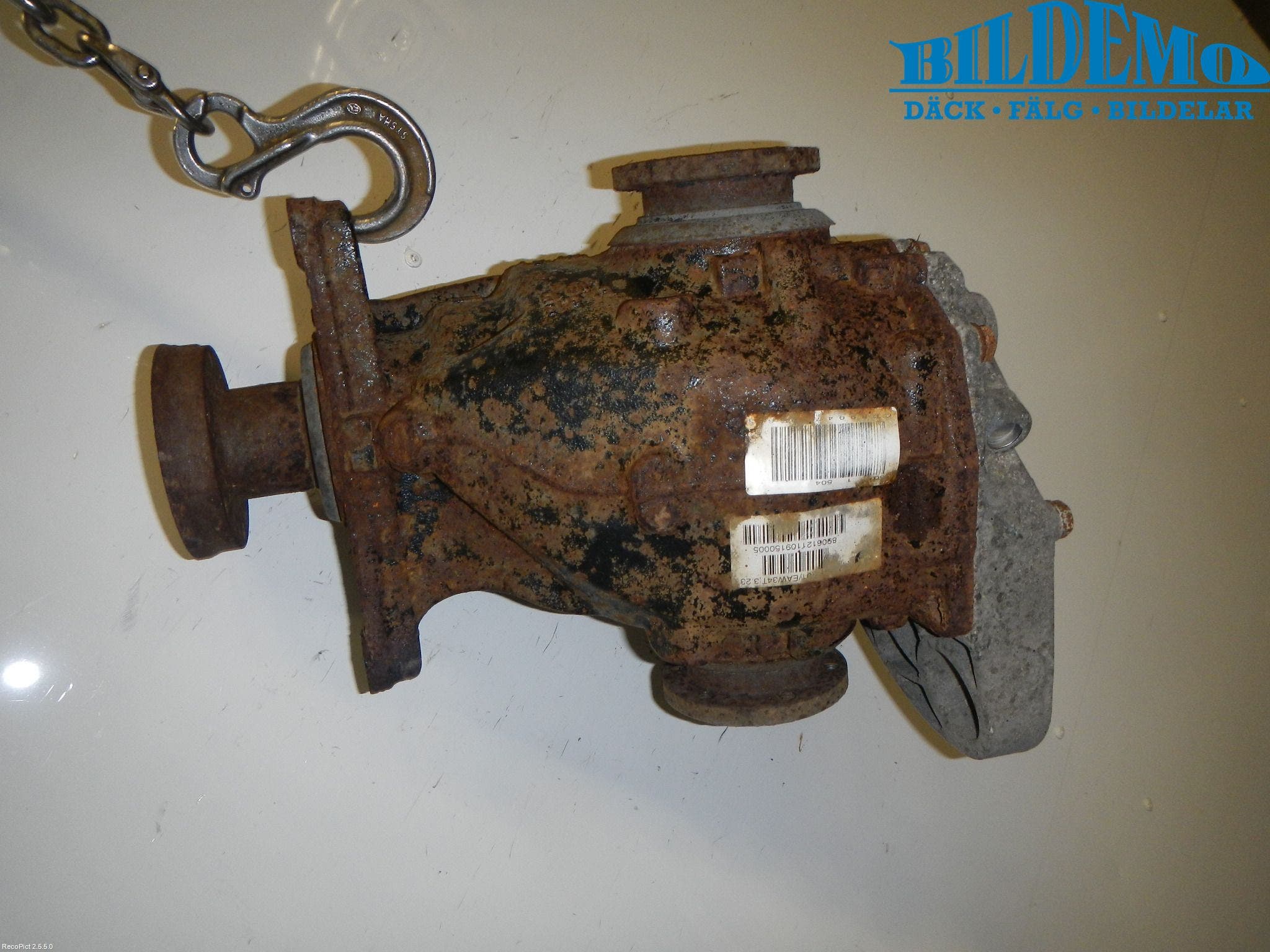 BMW 5 E60/61 Sed/Tou 02-10 Bakväxel-Diff