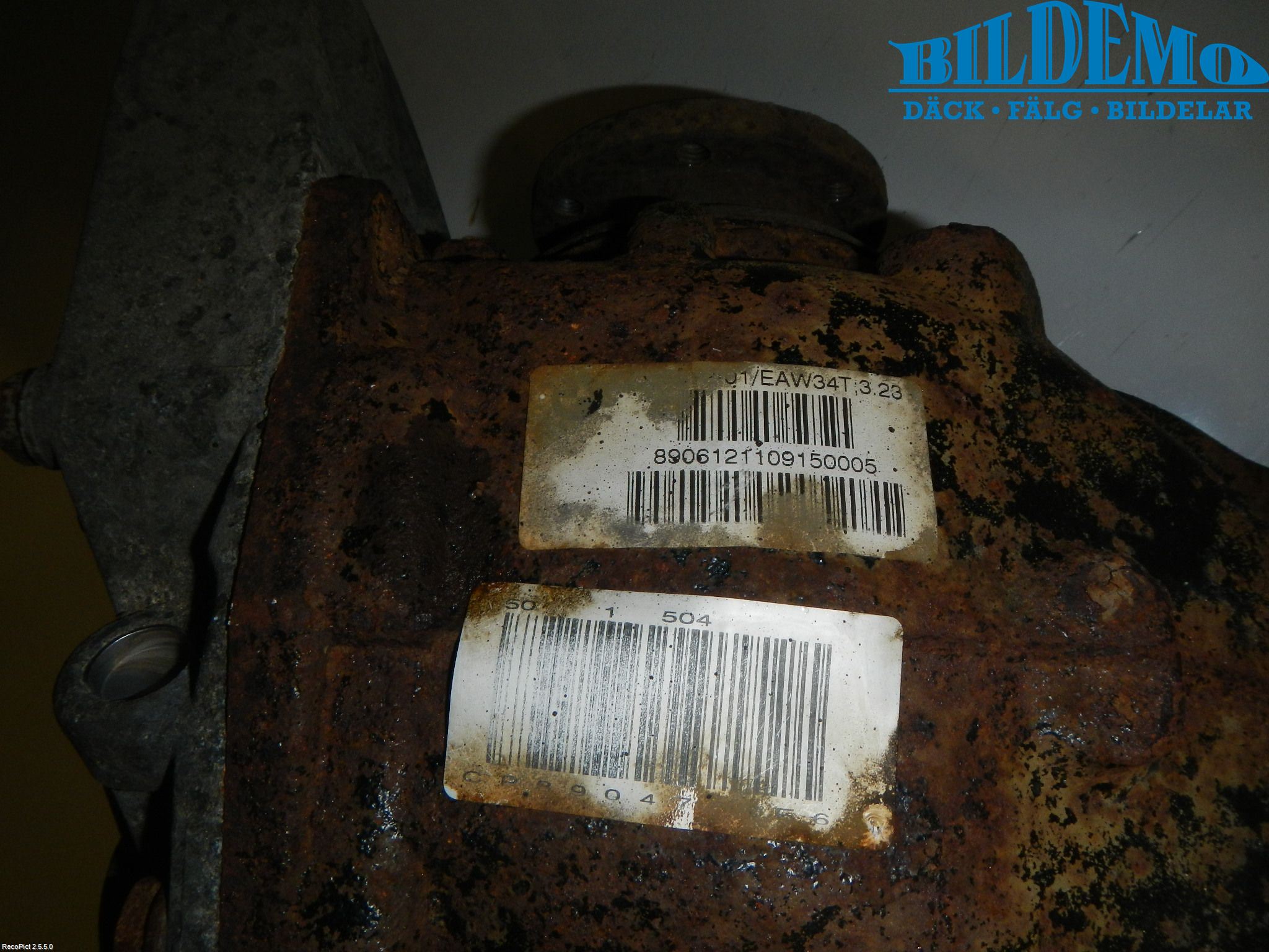 BMW 5 E60/61 Sed/Tou 02-10 Bakväxel-Diff