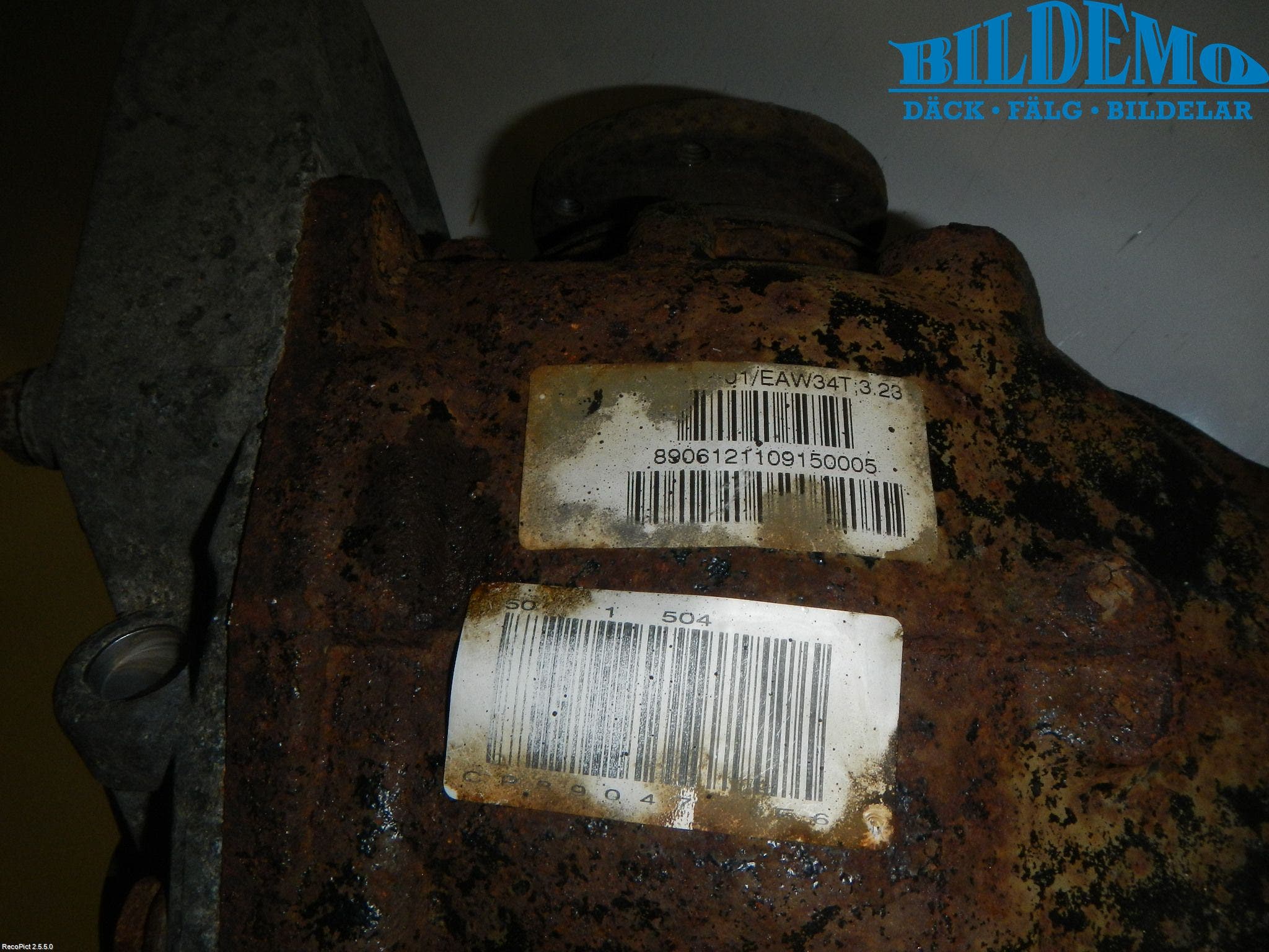 BMW 5 E60/61 Sed/Tou 02-10 Bakväxel-Diff