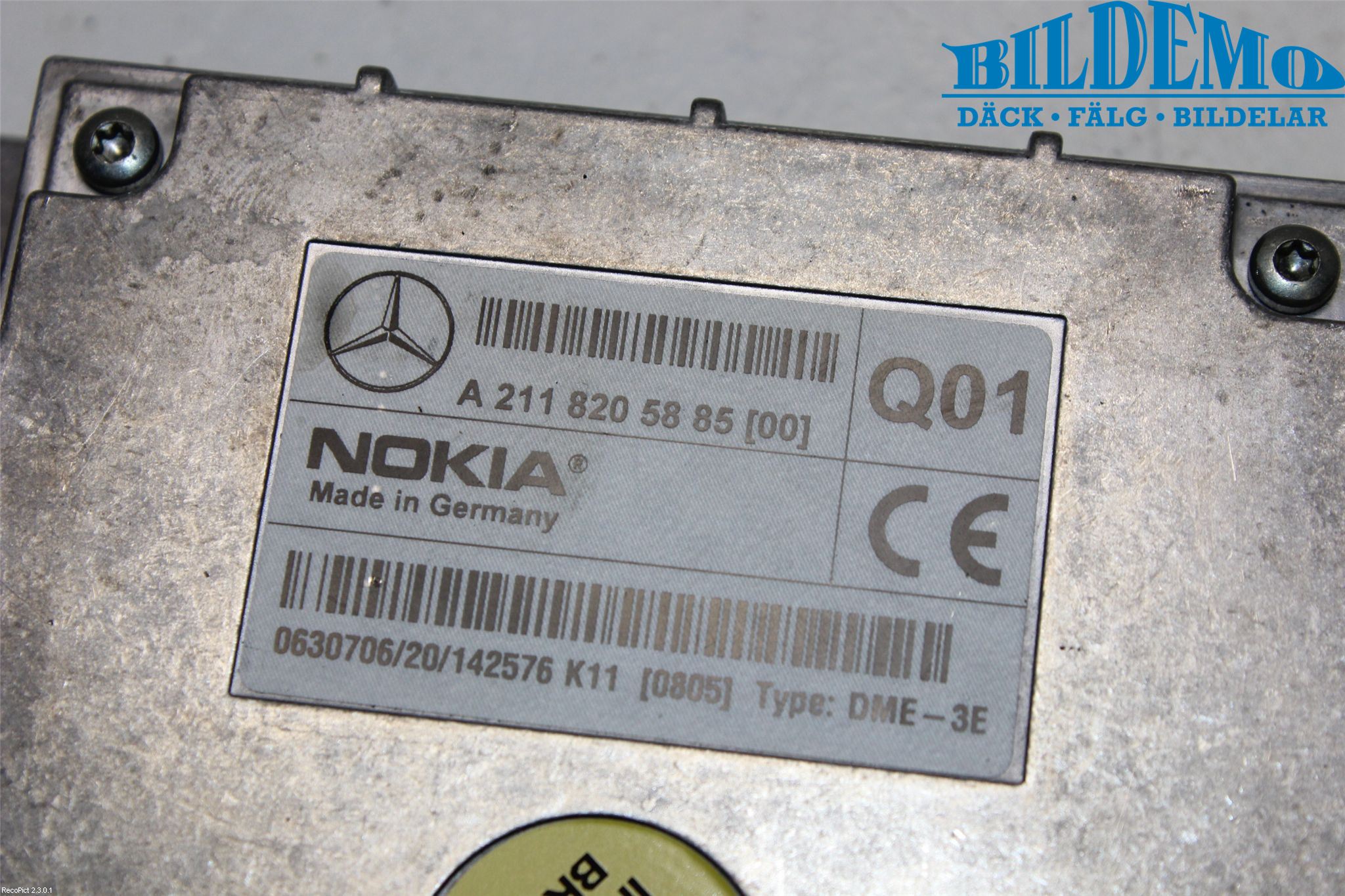 Mercedes-Benz MB E-KLASS (W211) 02-09 Telefon
