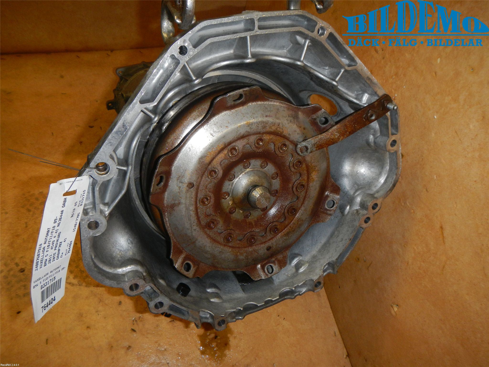 BMW 5 F10/F11/F18 09-17 Växellåda Automat