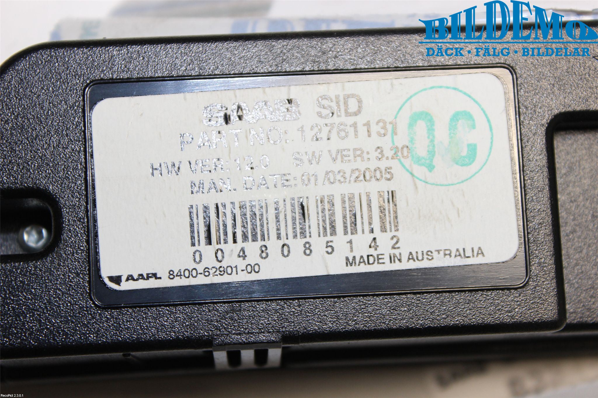 Saab 9-5 -05 Färddator