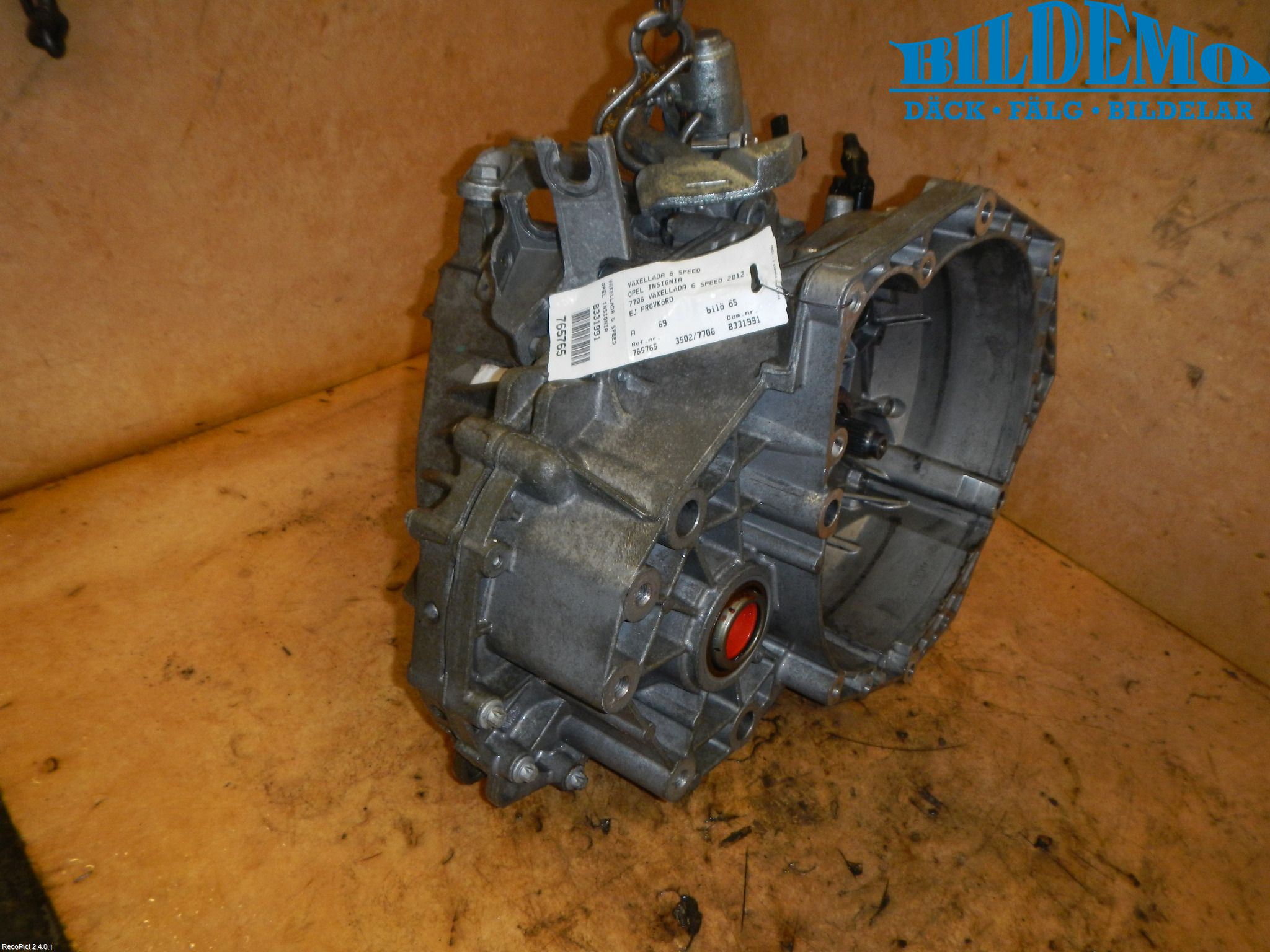 Opel INSIGNIA 09-16 Växellåda Man 6 Vxl