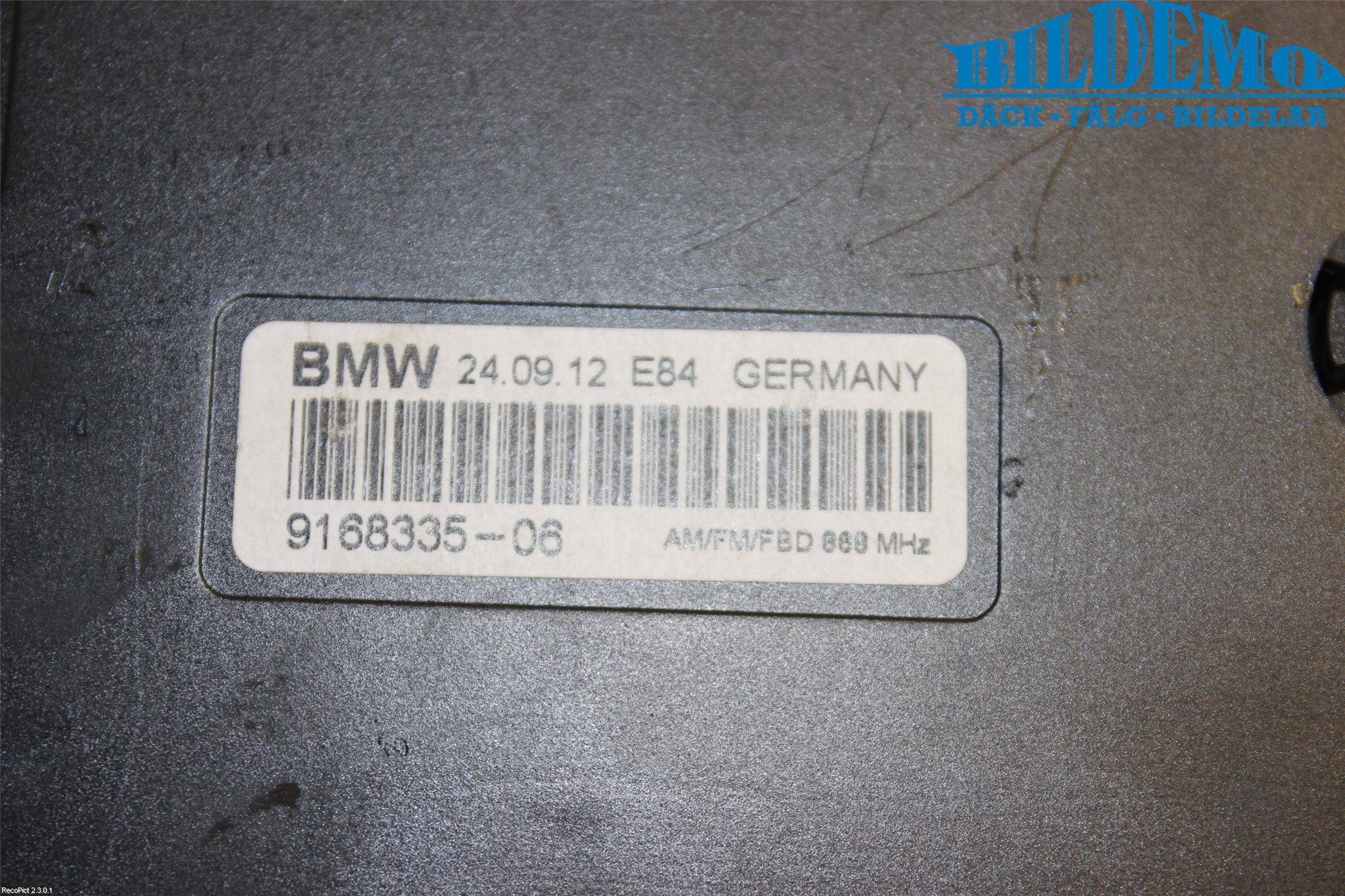 BMW X1 E84 10-15 Antennförstärkare