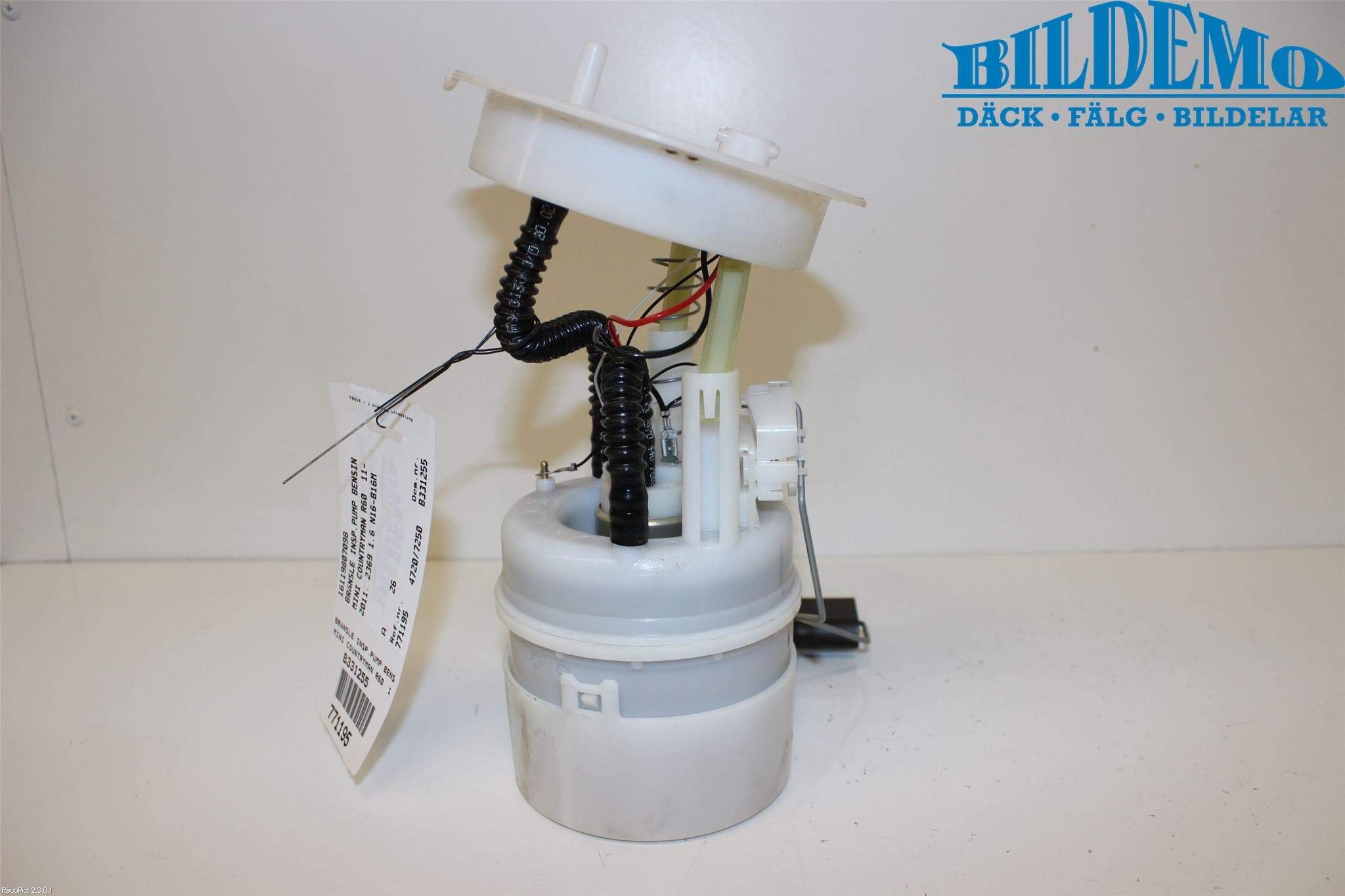 Mini COUNTRYMAN R60 11-16 Bränsle Insppump Bensin