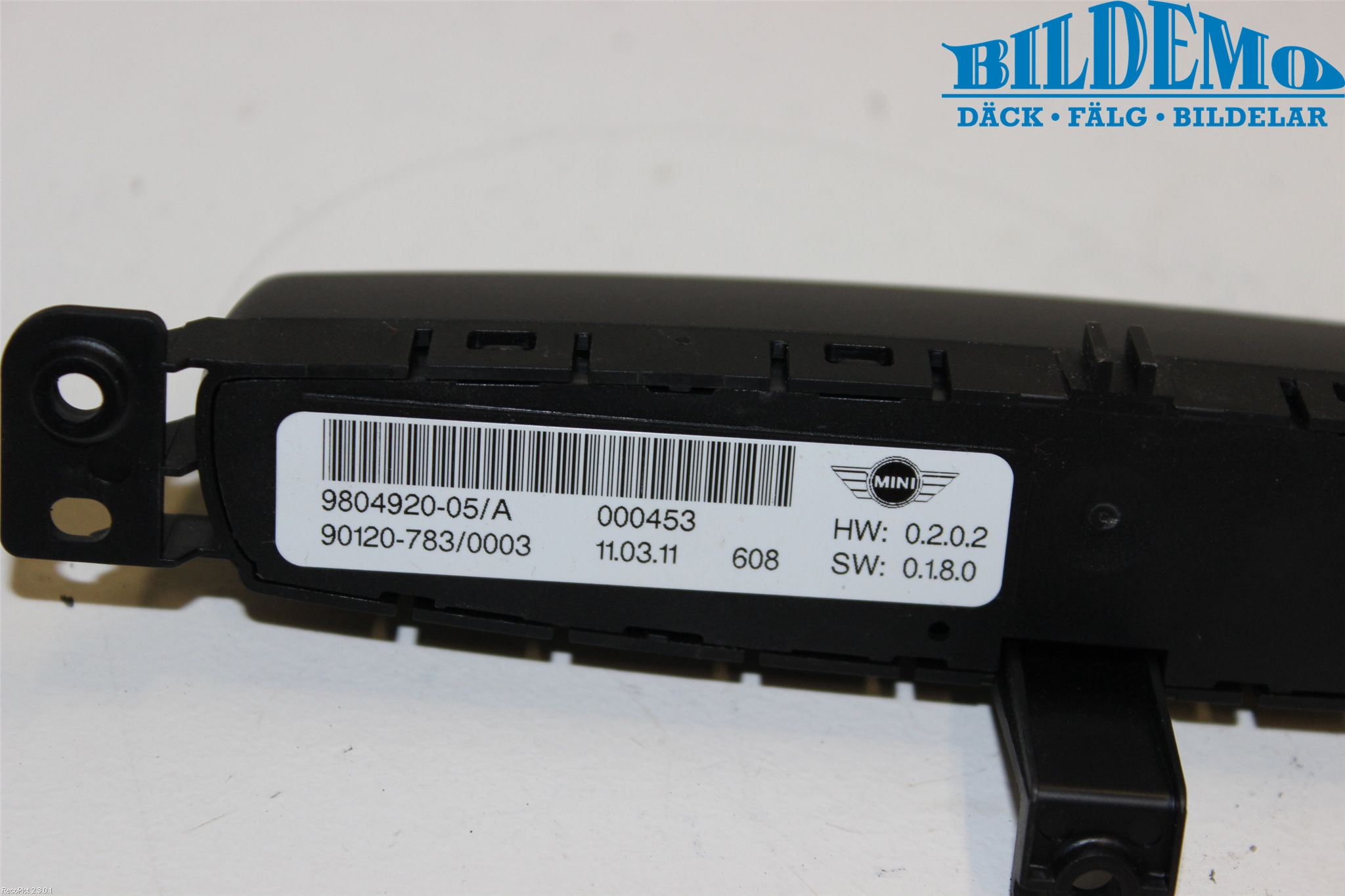 Mini COUNTRYMAN R60 11-16 Strömställare Ljus