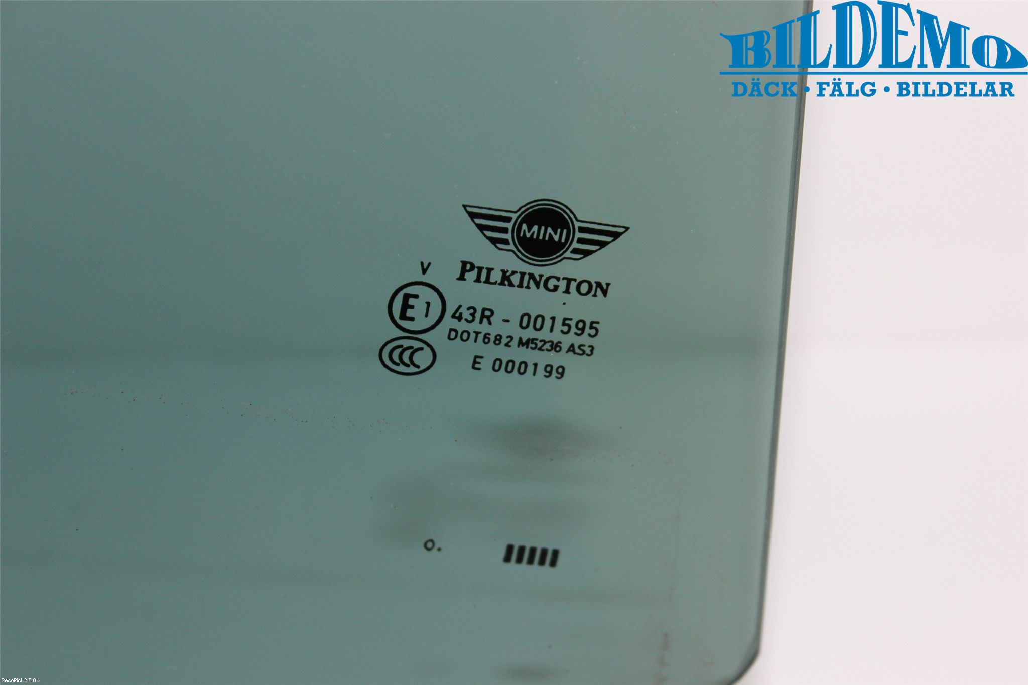 Mini COUNTRYMAN R60 11-16 Dörruta Bak Höger