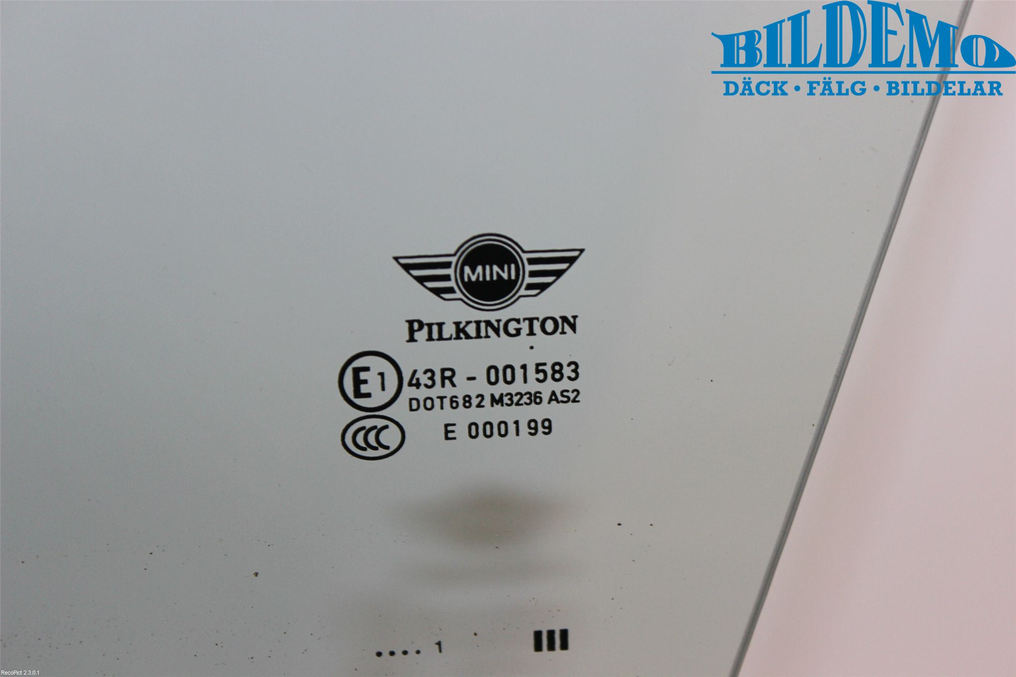 Mini COUNTRYMAN R60 11-16 Dörruta Fram Vänster