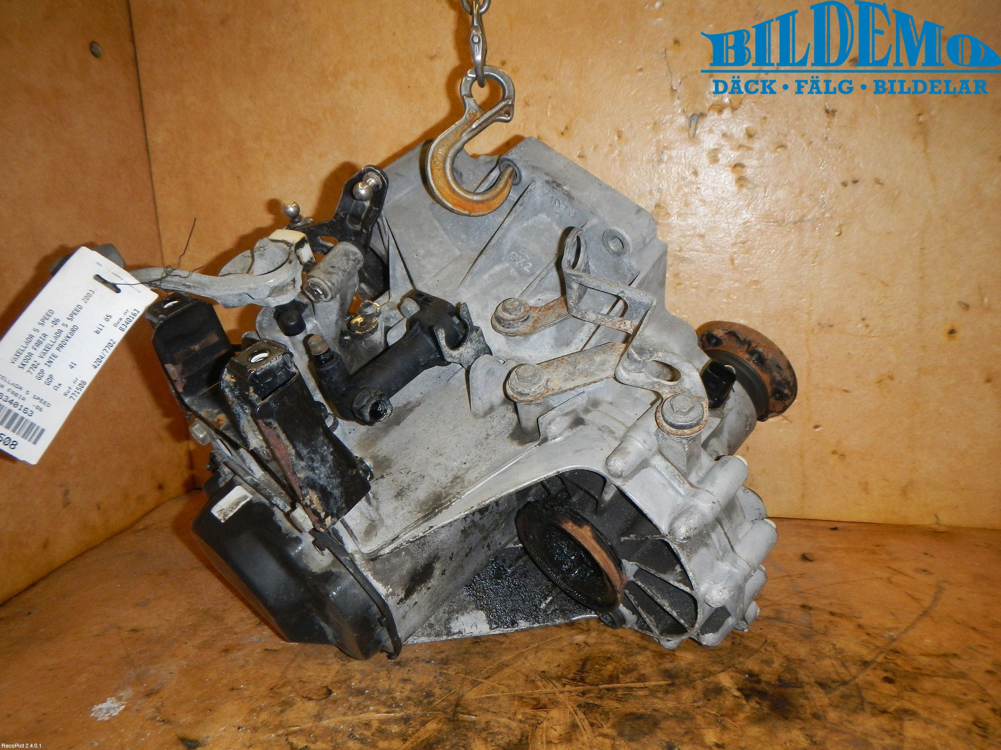 Skoda FABIA 99-07 Växellåda Man 5 Vxl