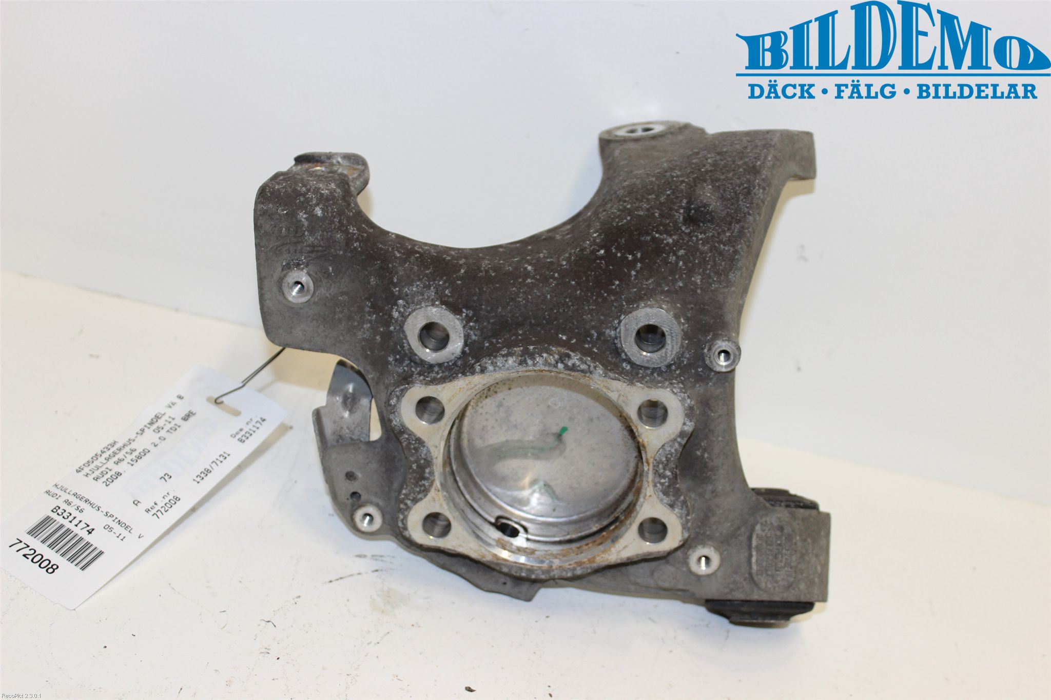 Audi A6/S6     05-11 Hjullagerhus-Spindel Vä B