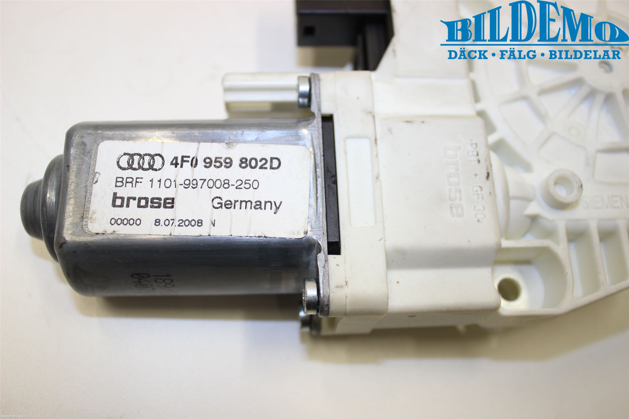 Audi A6/S6     05-11 Fönsterhissmotor