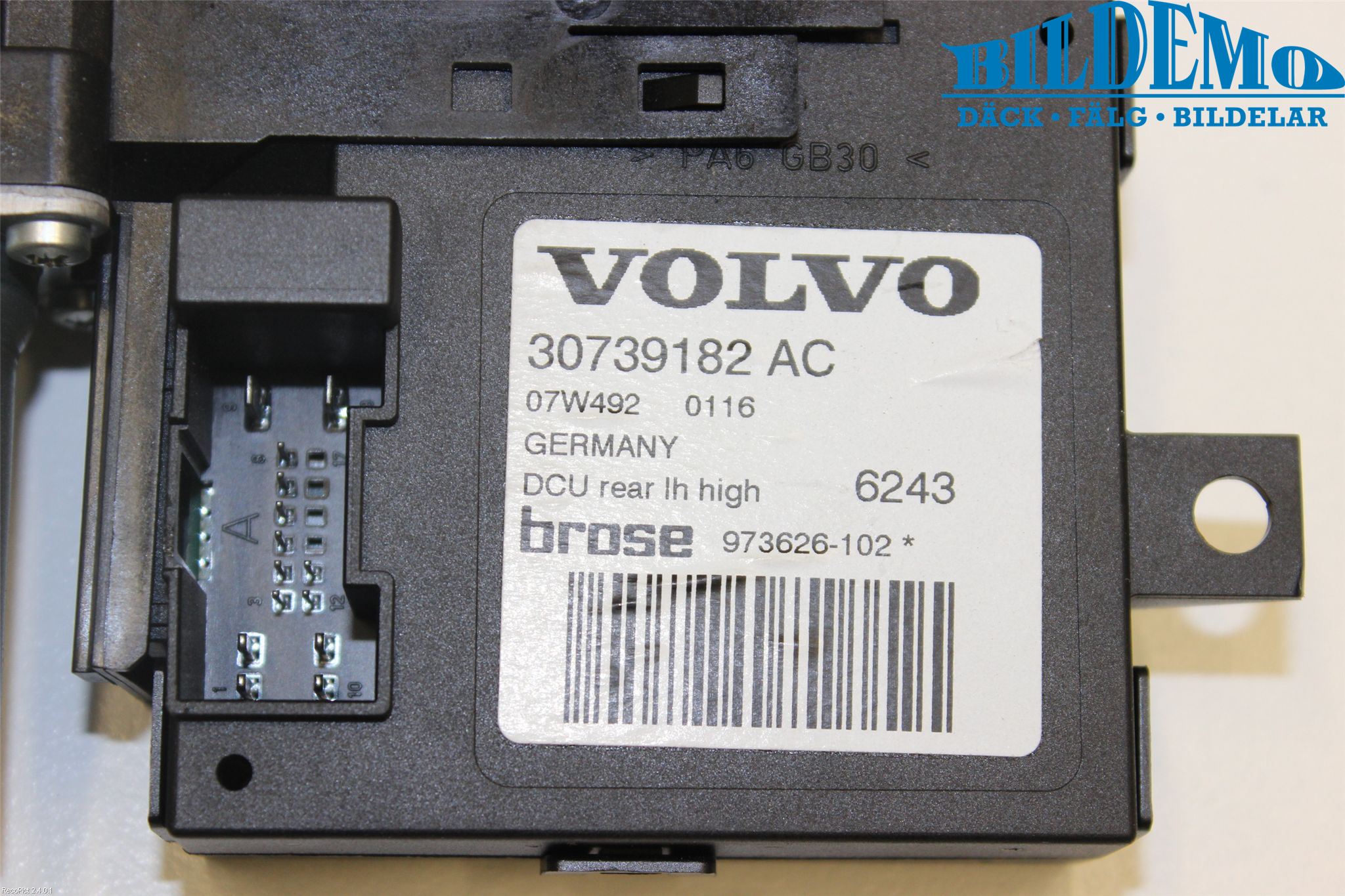 Volvo V50 08-12 Fönsterhissmotor