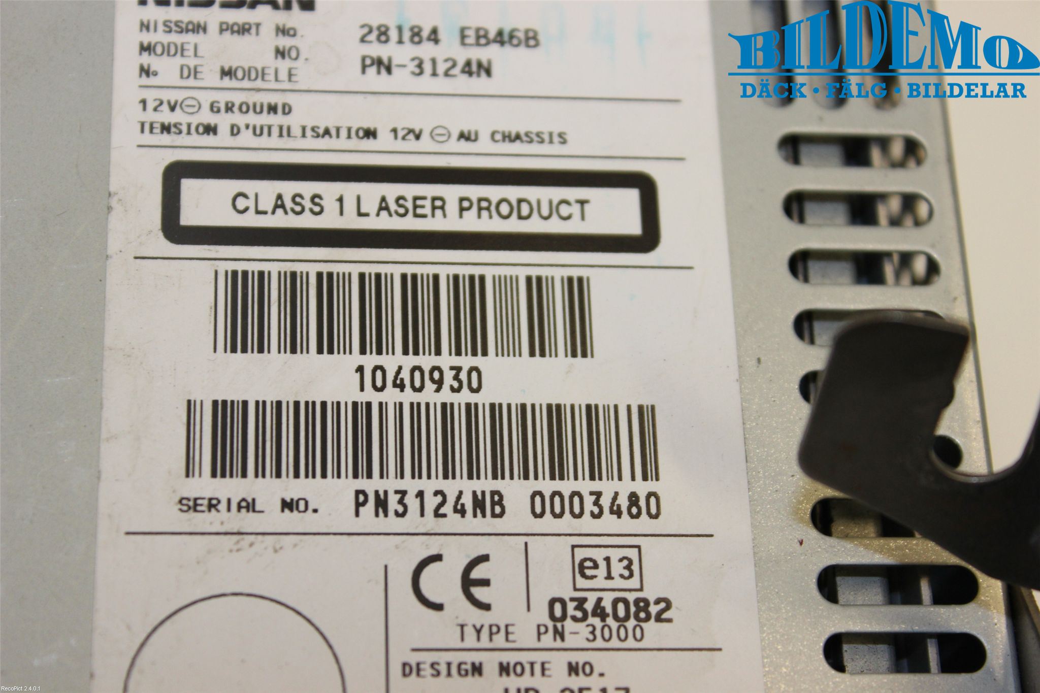 Nissan NAVARA 05-16 Cd Radio - Multimediapanel