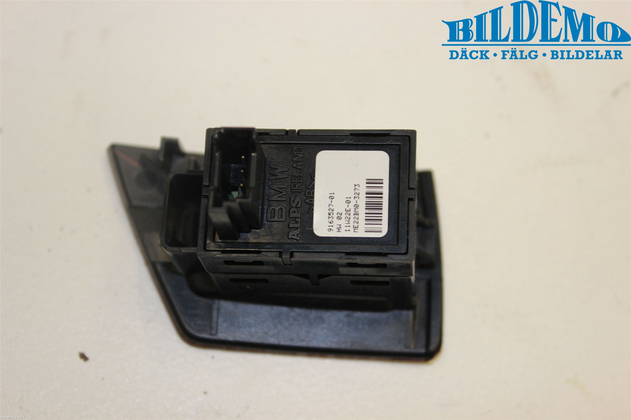 BMW 5 F10/F11/F18 09-17 Strömställare Elhiss