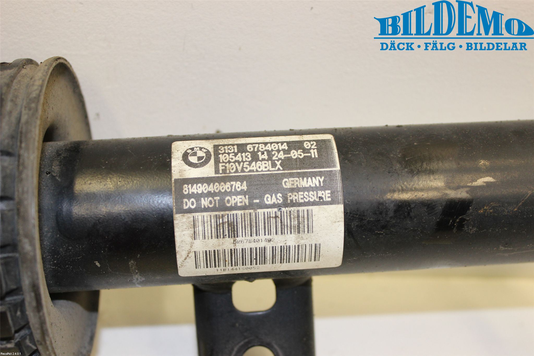 BMW 5 F10/F11/F18 09-17 Fjäderben Fram Höger