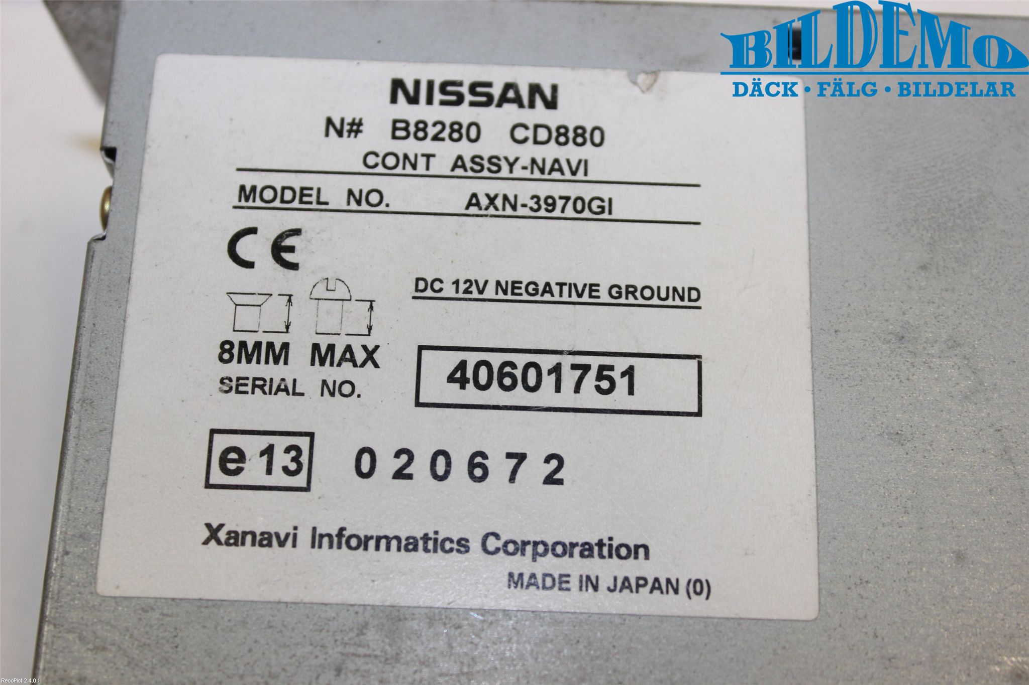 Nissan 350Z Gps Navigator