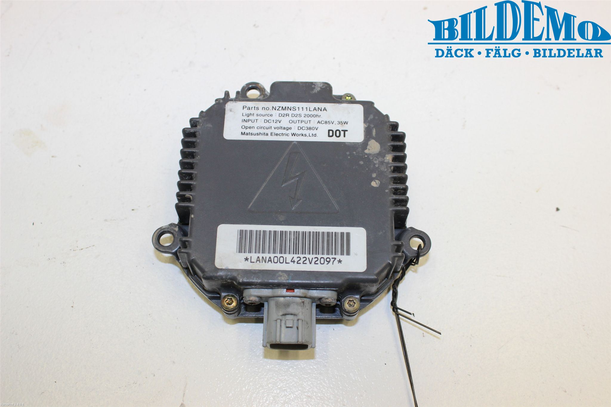 Nissan 350Z Styrenhet Strålkastare